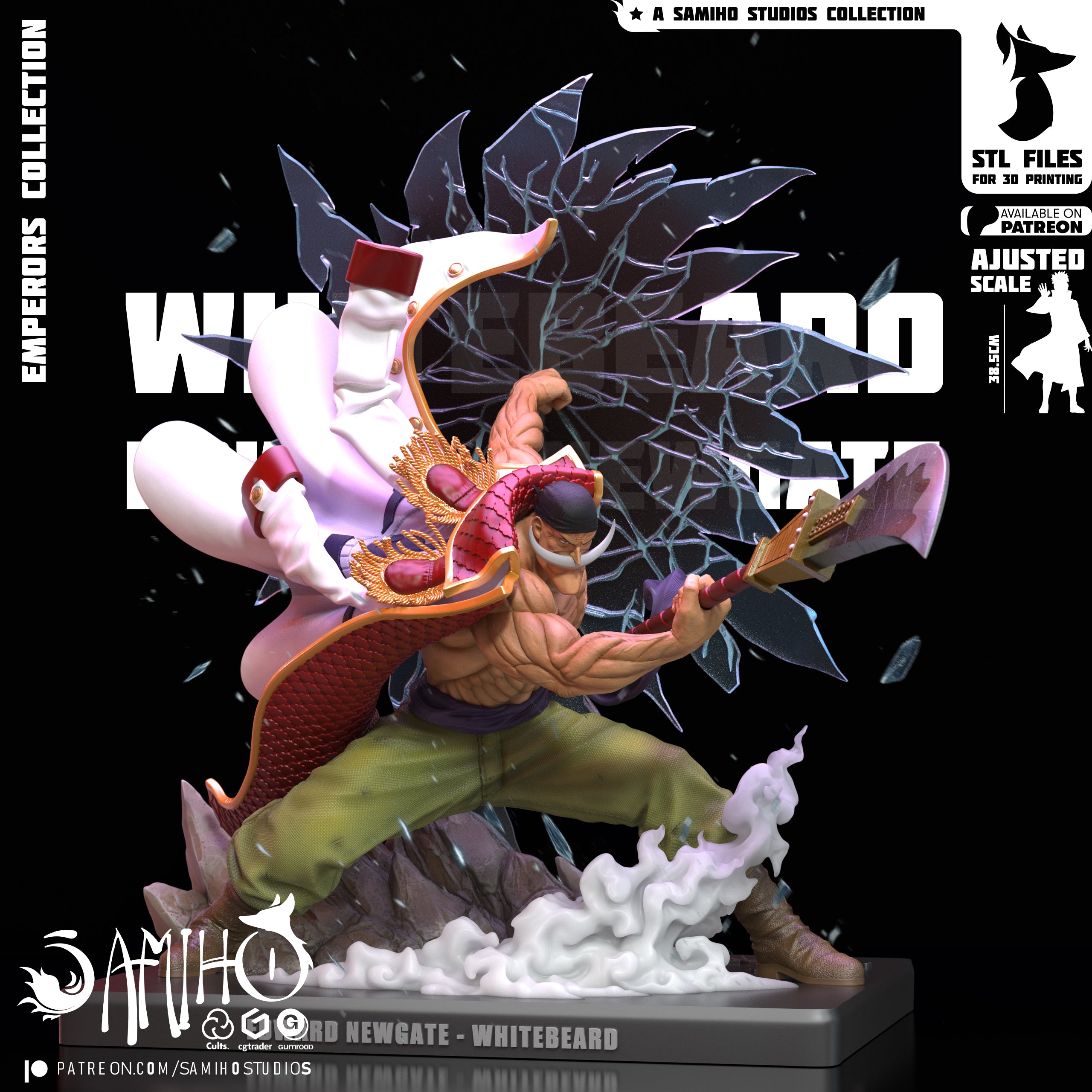 The Strongest Pirate | Maximum Detailed 12K 3D Printed Figure