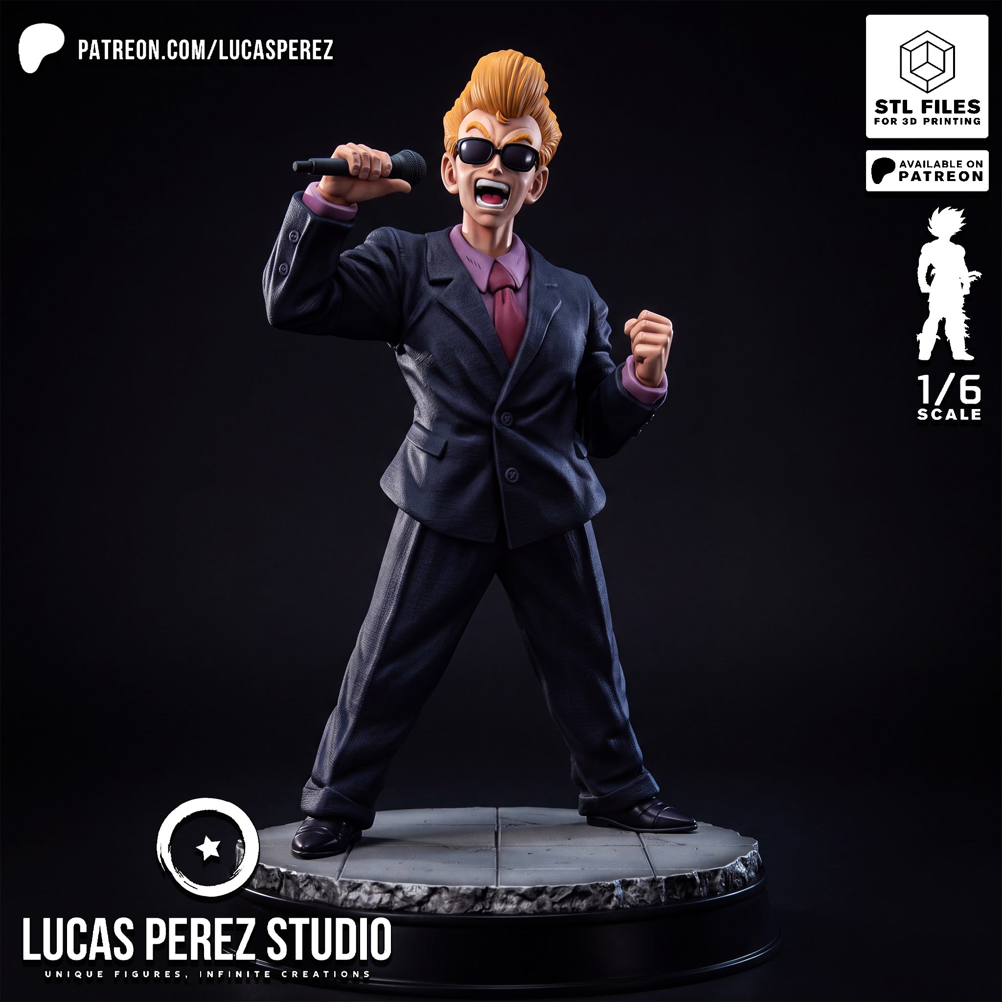 World Tournament Announcer Figure