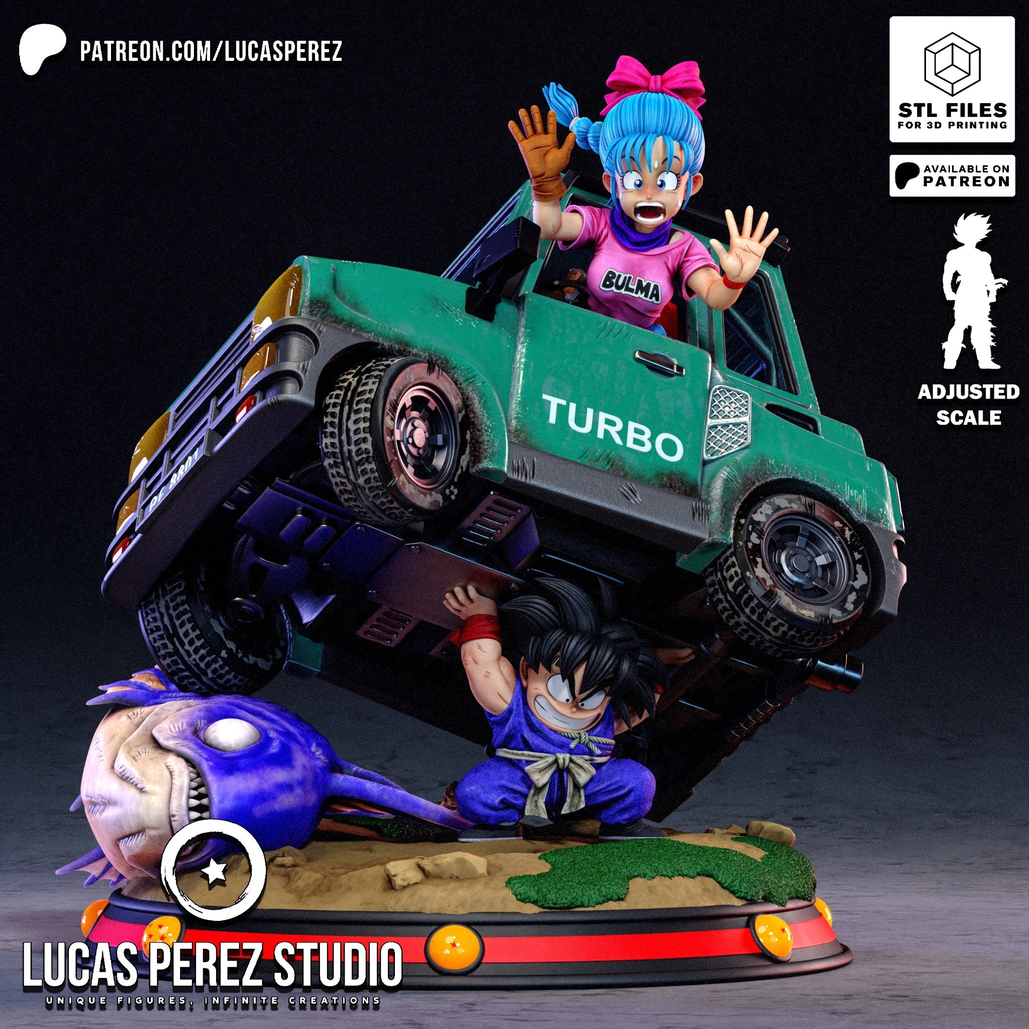 The Capsule Roadtrip Statue