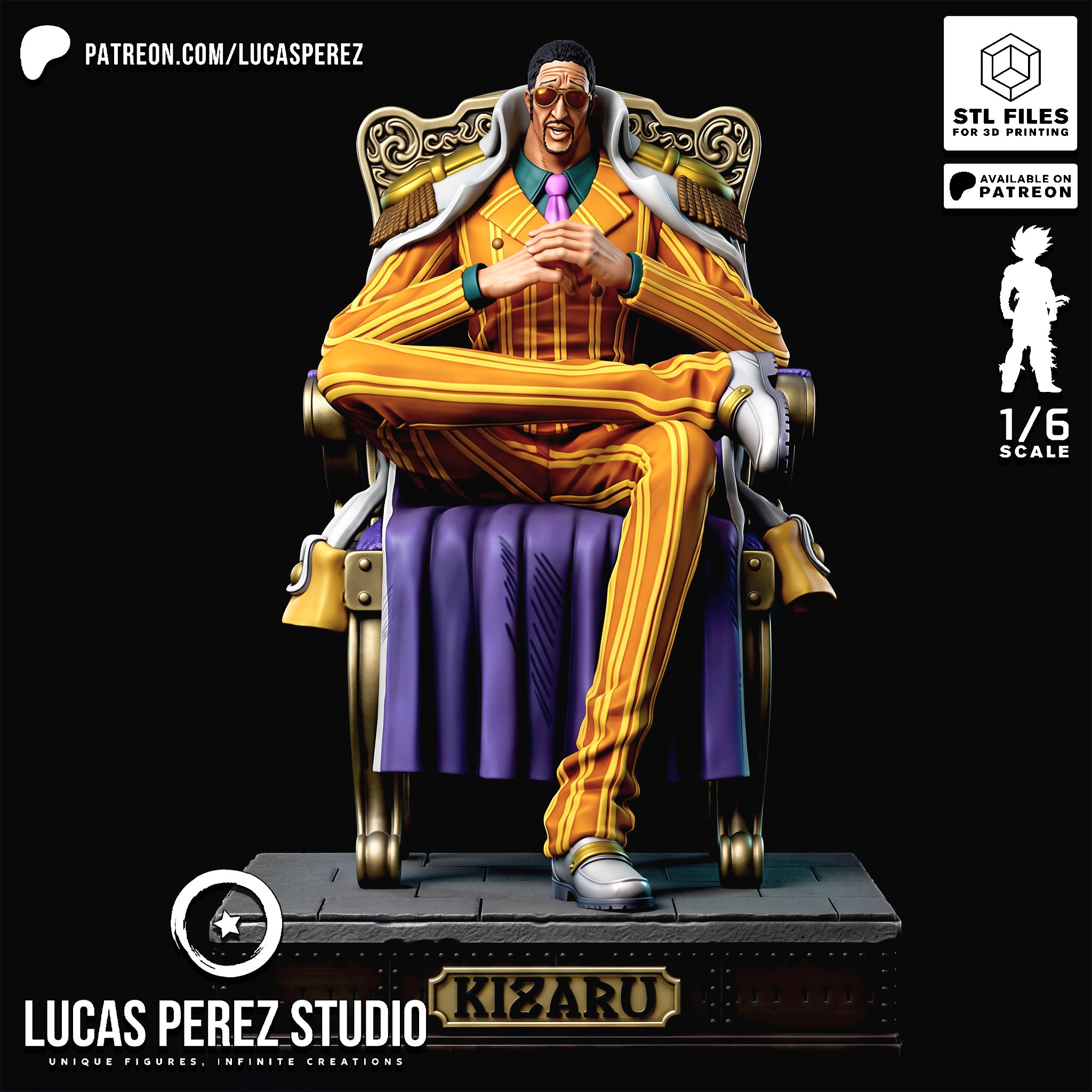 Admiral Kizaru Statue