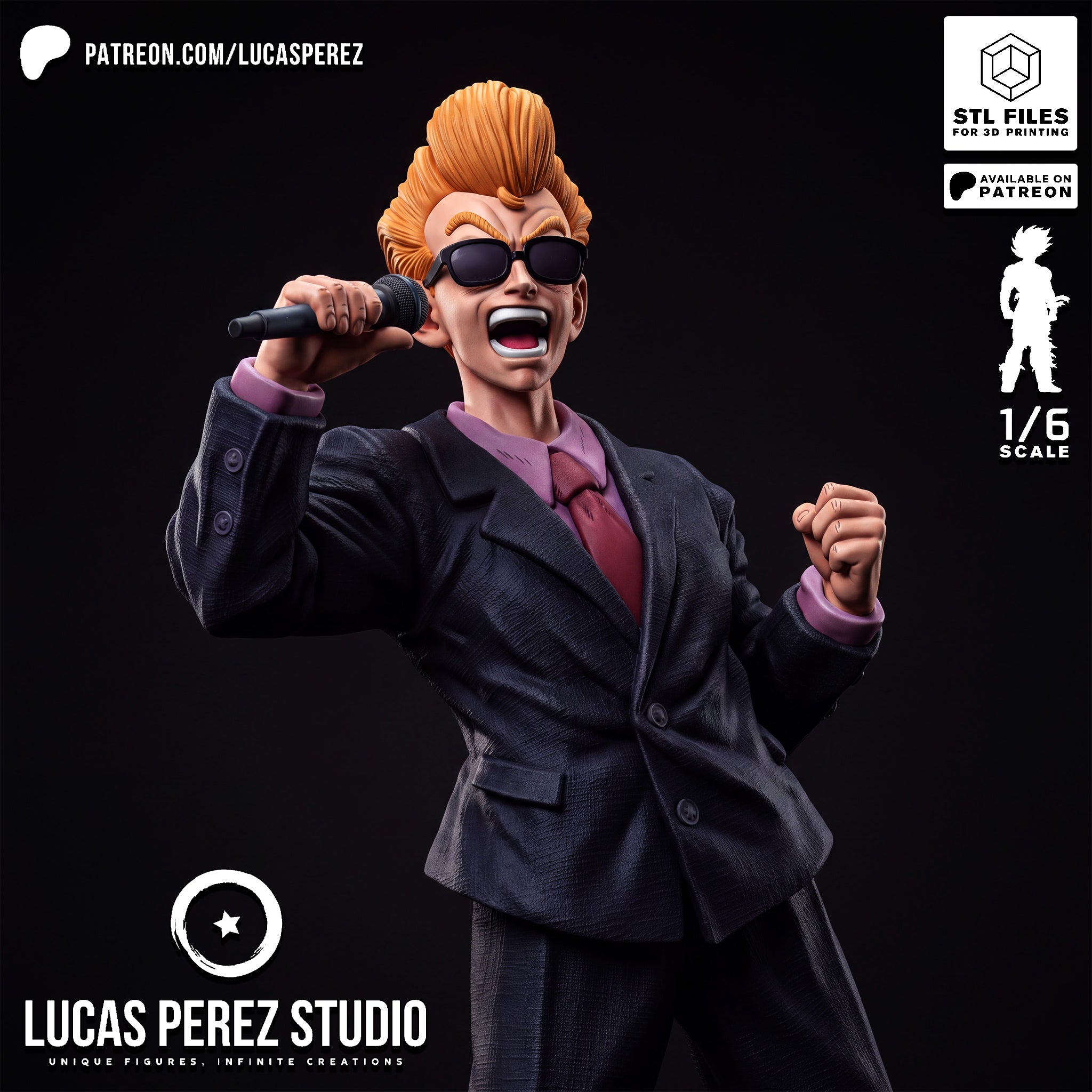 World Tournament Announcer Figure