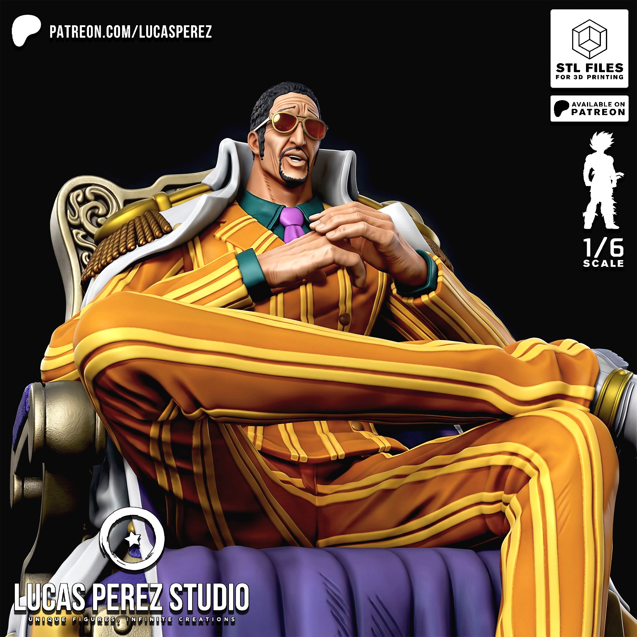 Admiral Kizaru Statue