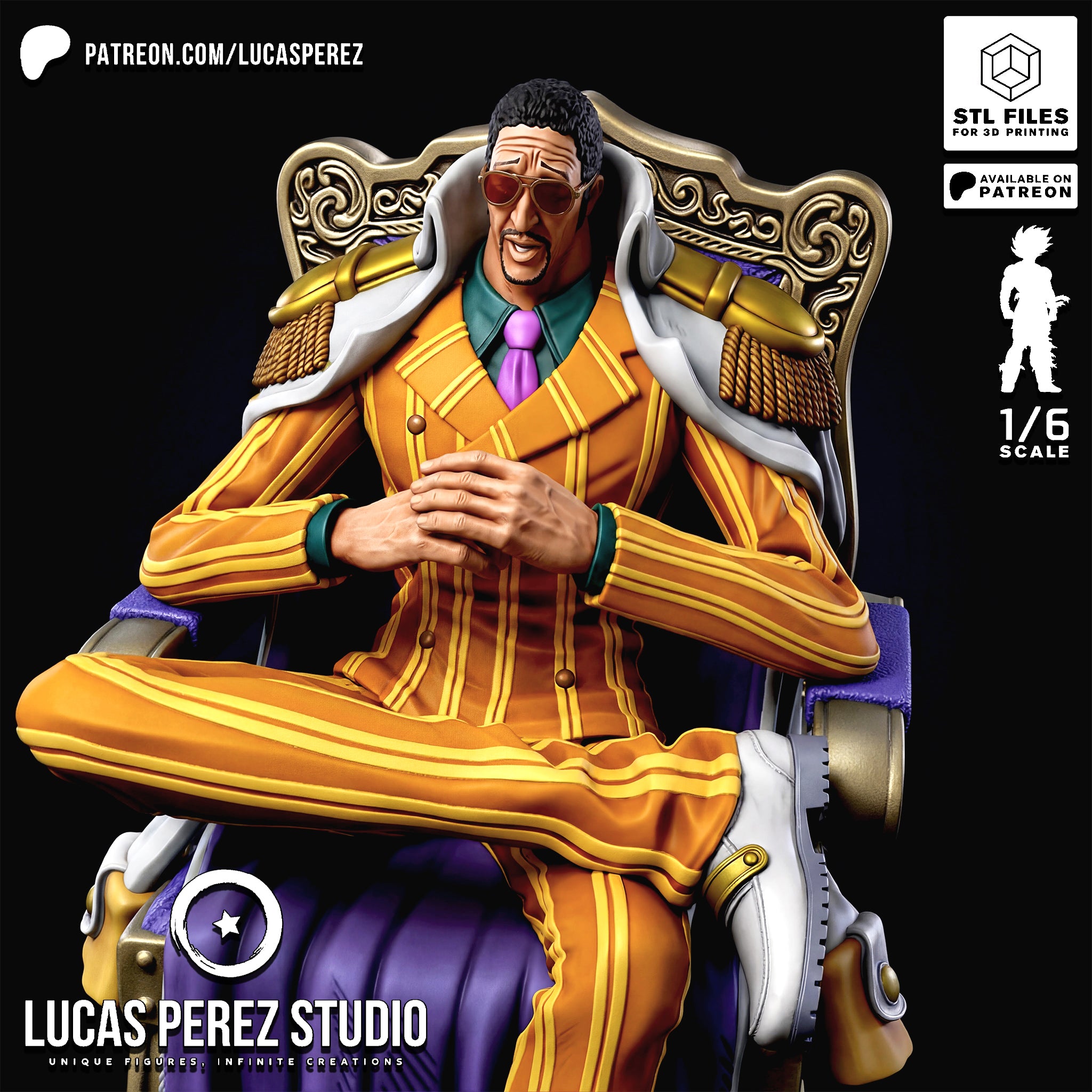 Admiral Kizaru Statue