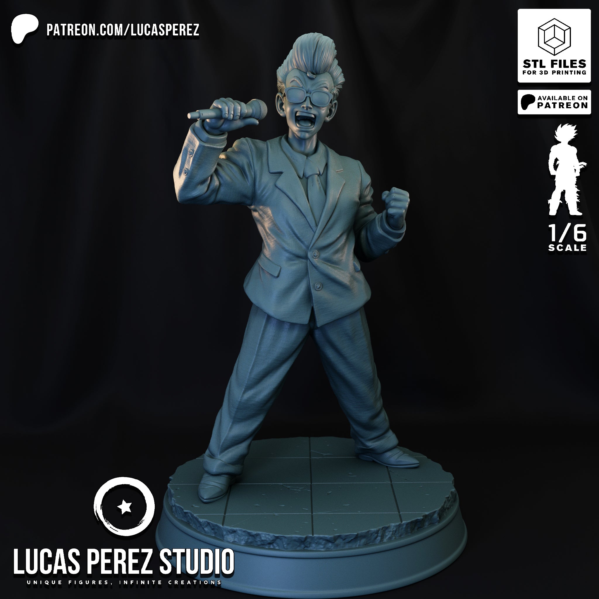 World Tournament Announcer Figure