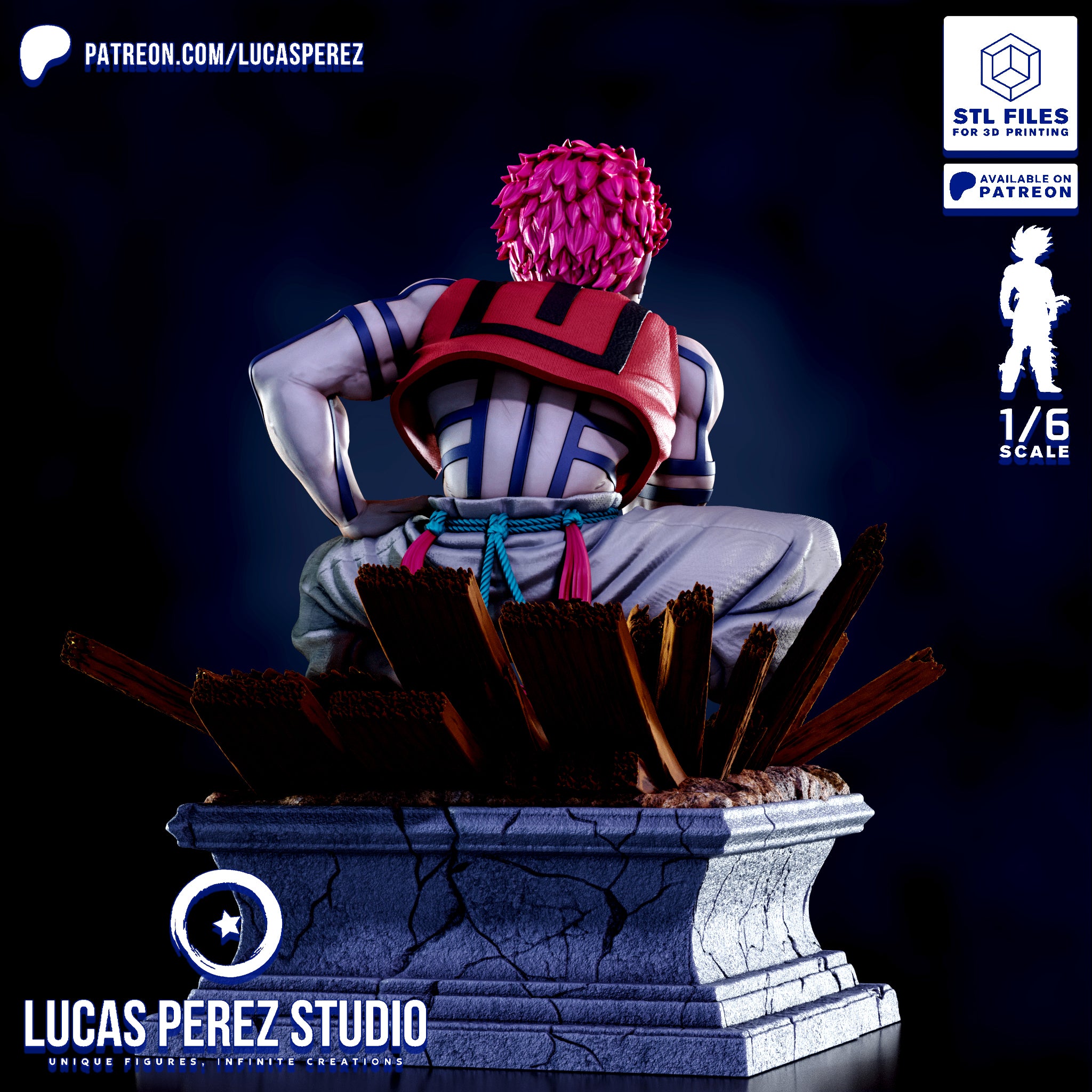 The Unyielding Demon | Maximum Detailed 12K 3D printed figure