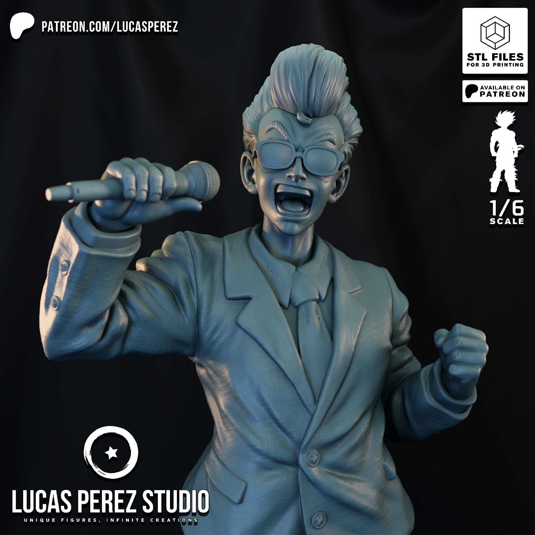 World Tournament Announcer Figure