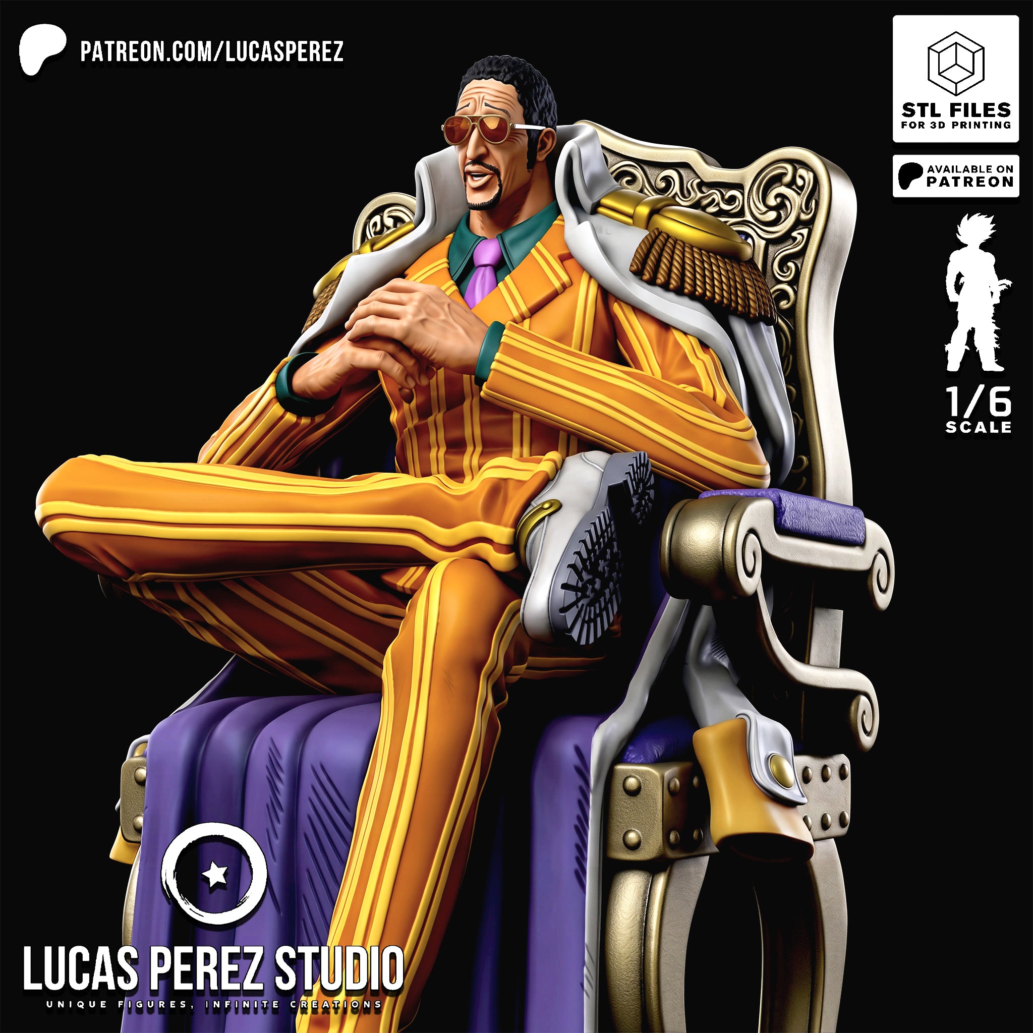 Admiral Kizaru Statue