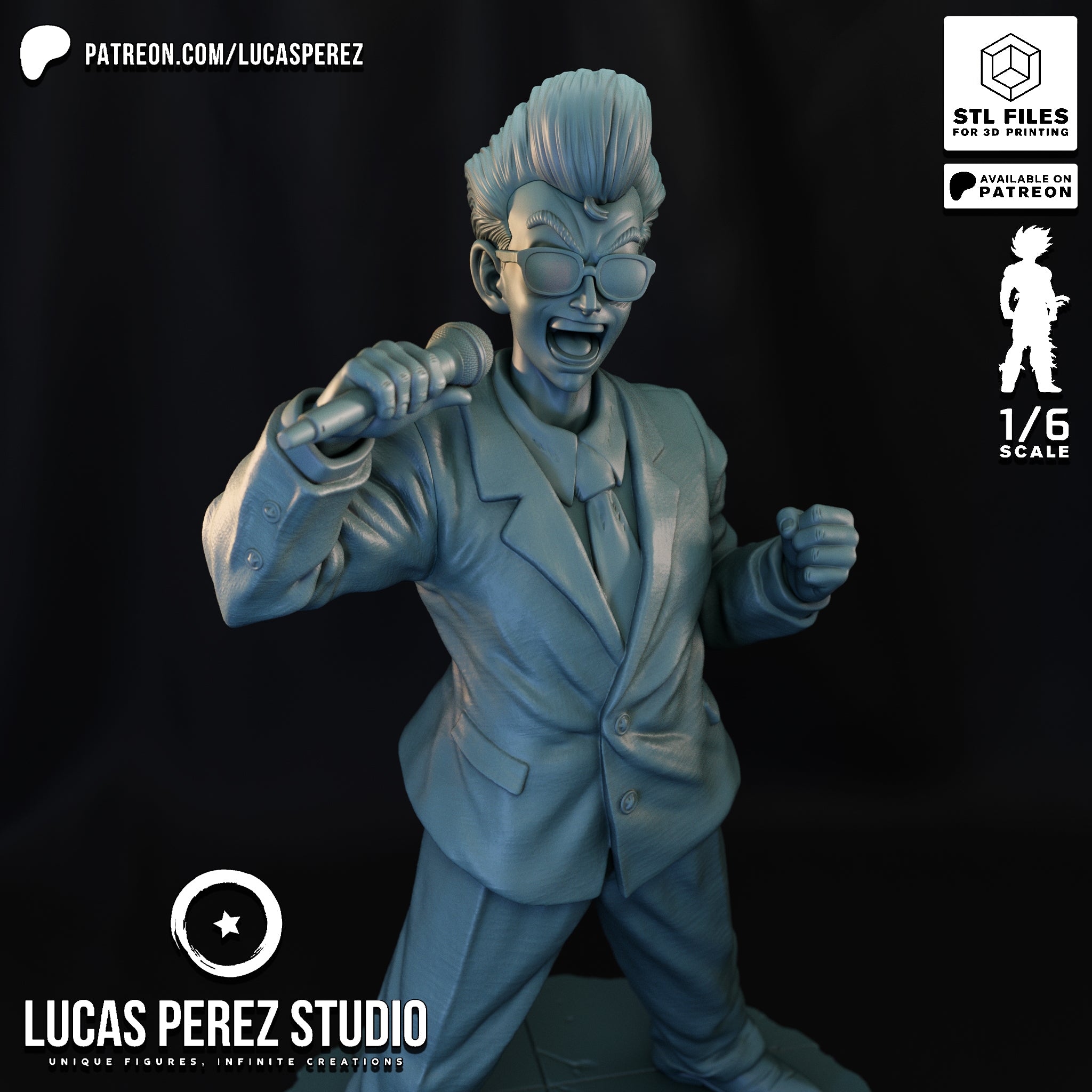 World Tournament Announcer Figure