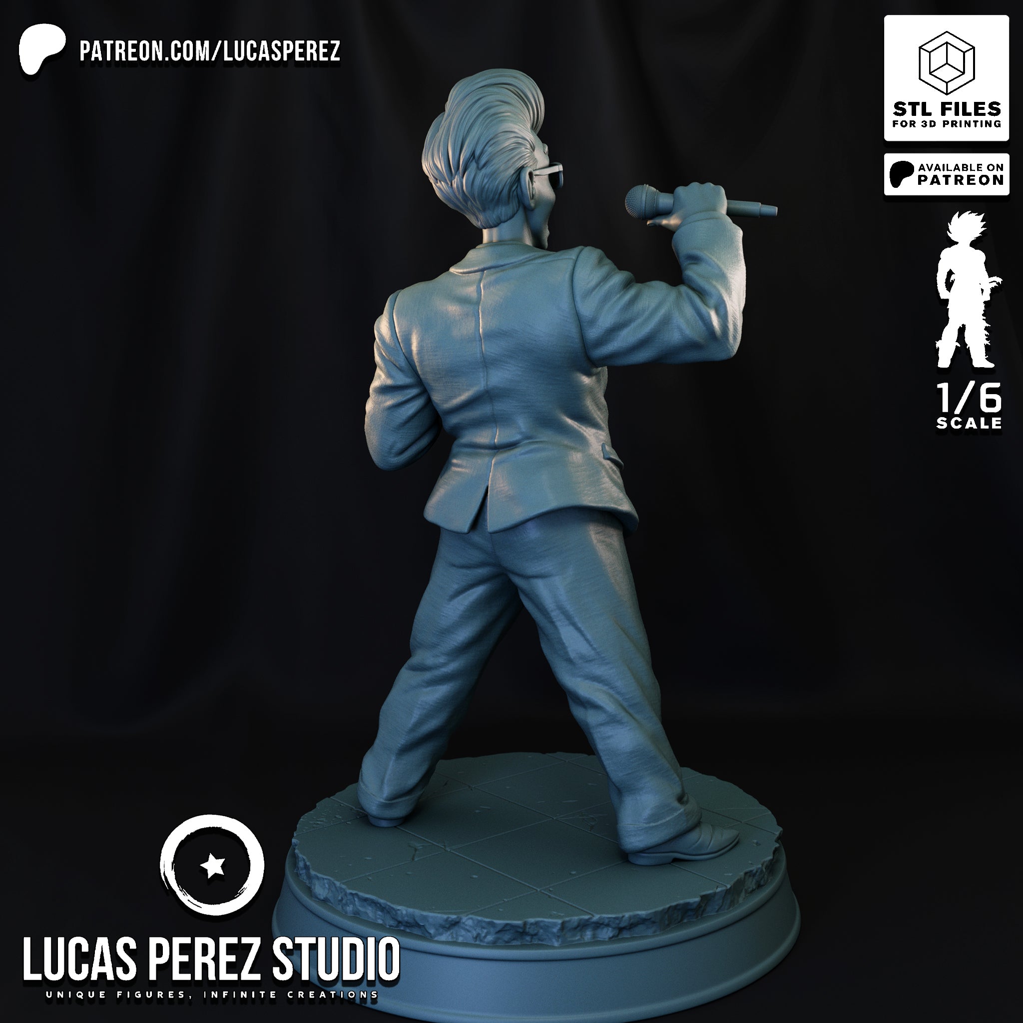 World Tournament Announcer Figure