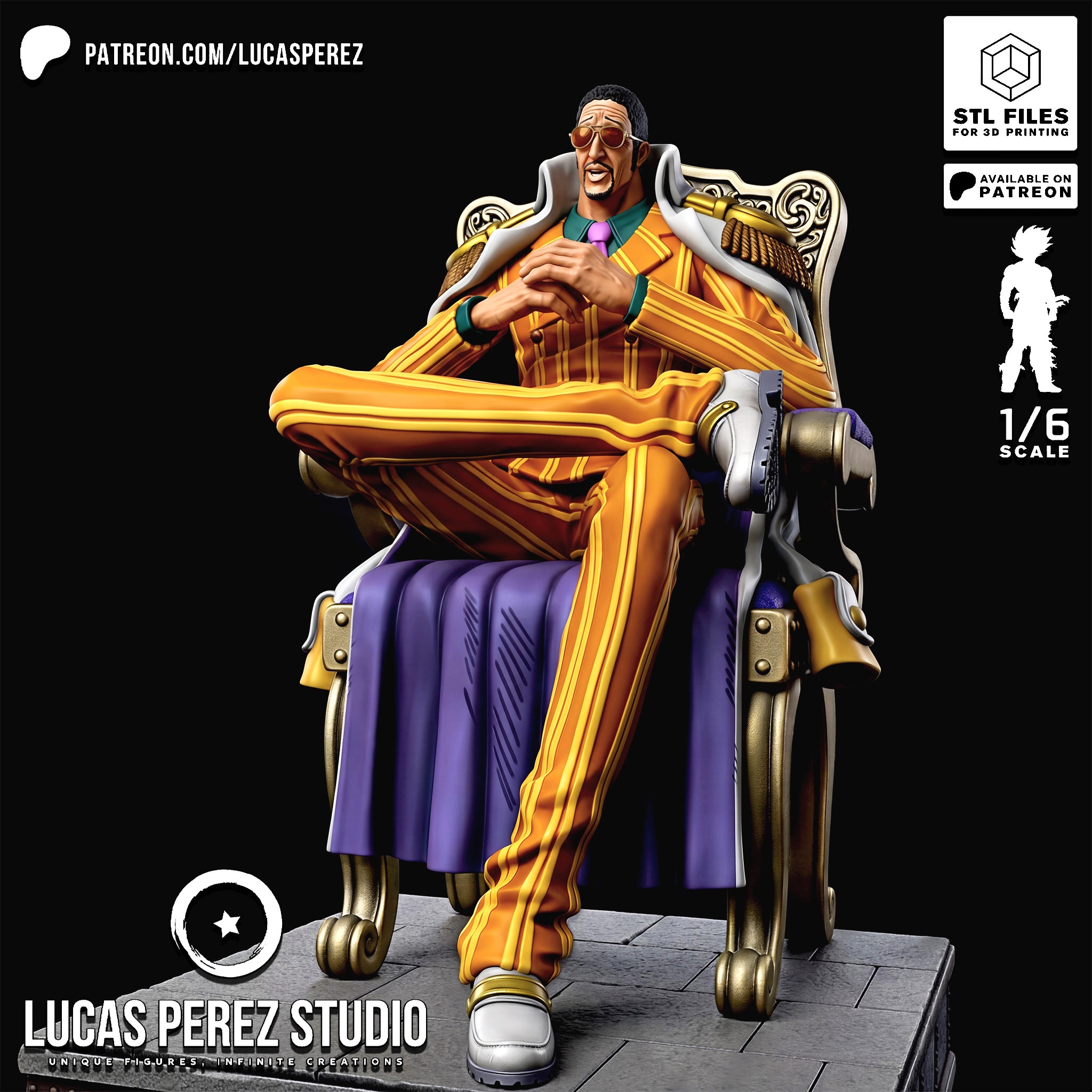 Admiral Kizaru Statue