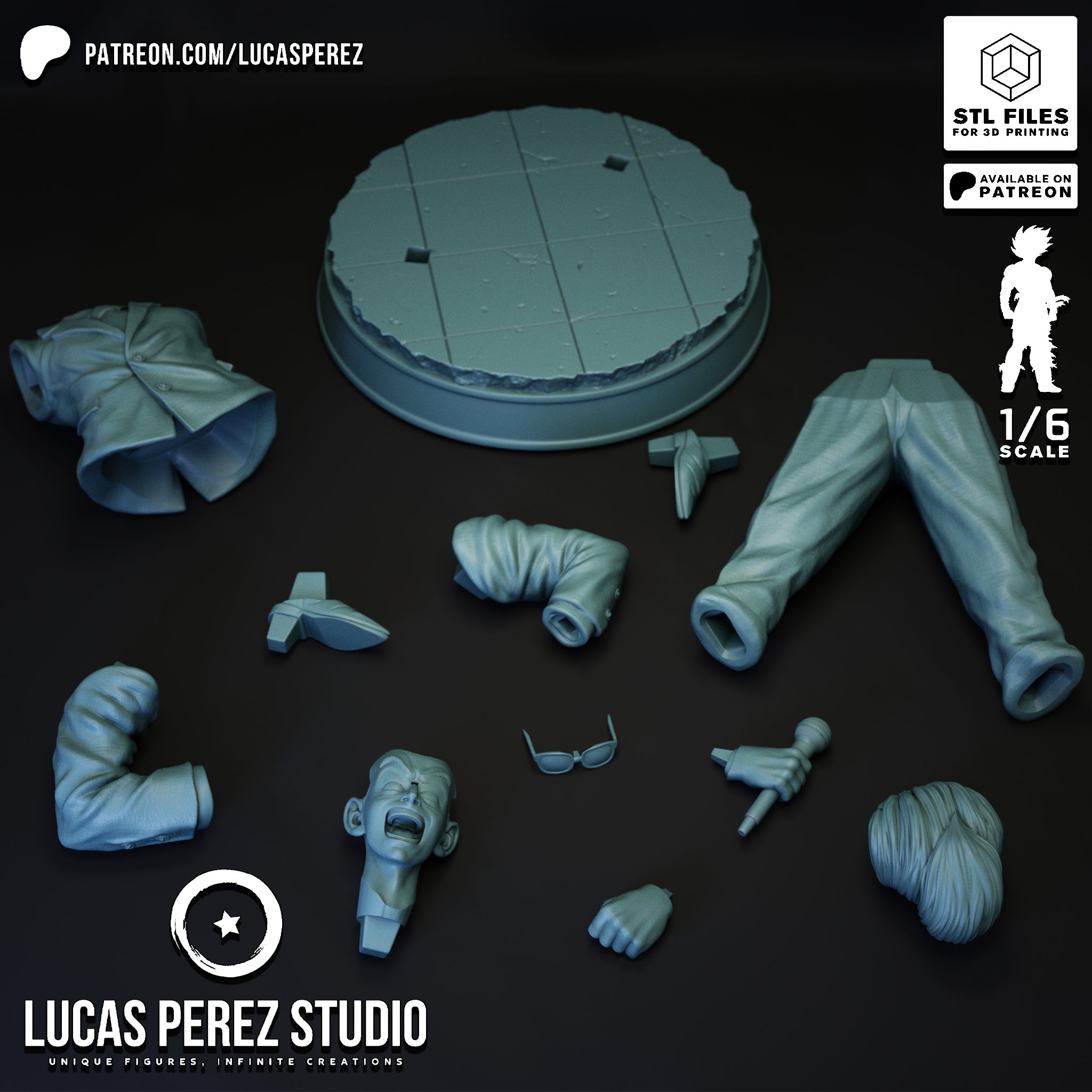 World Tournament Announcer Figure