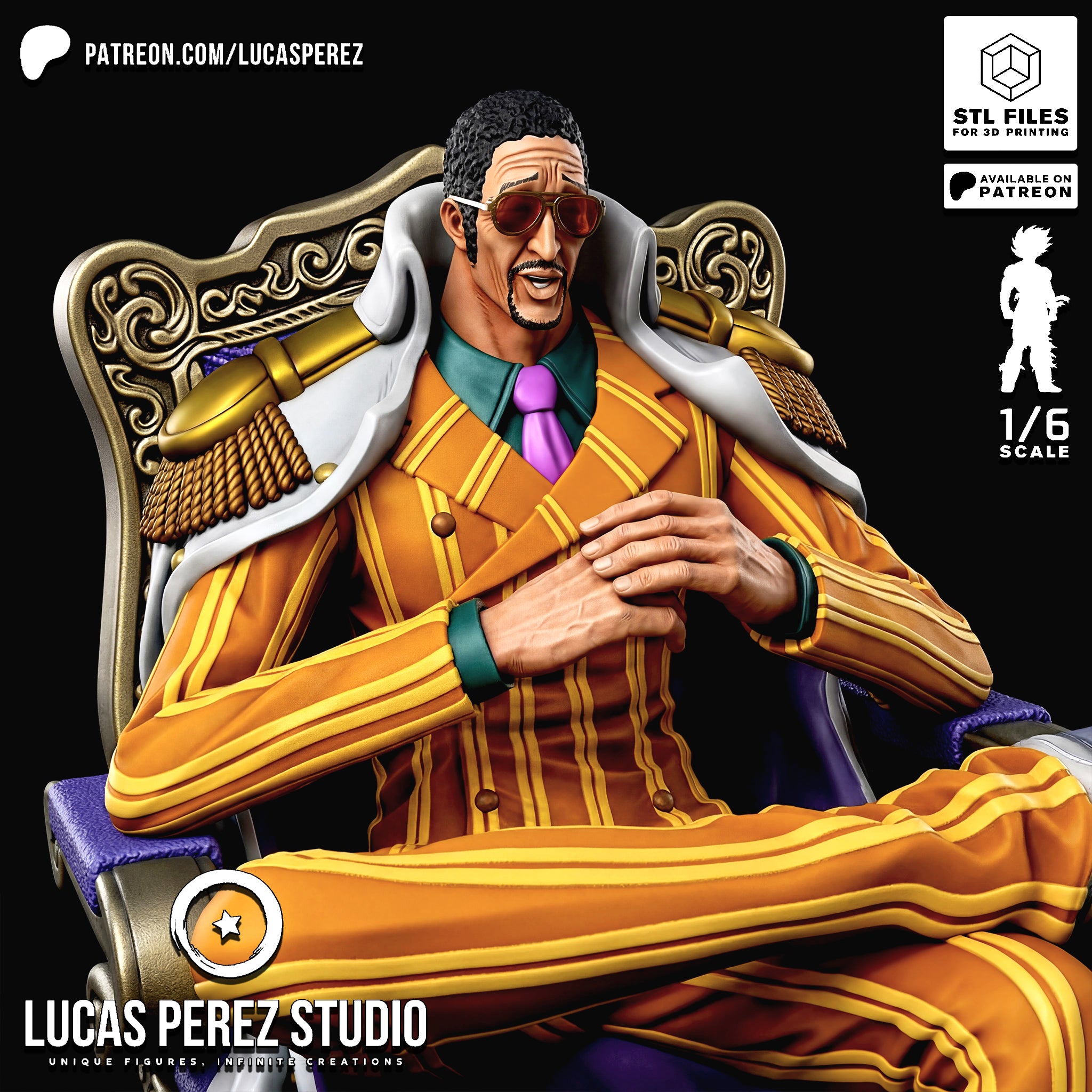 Admiral Kizaru Statue