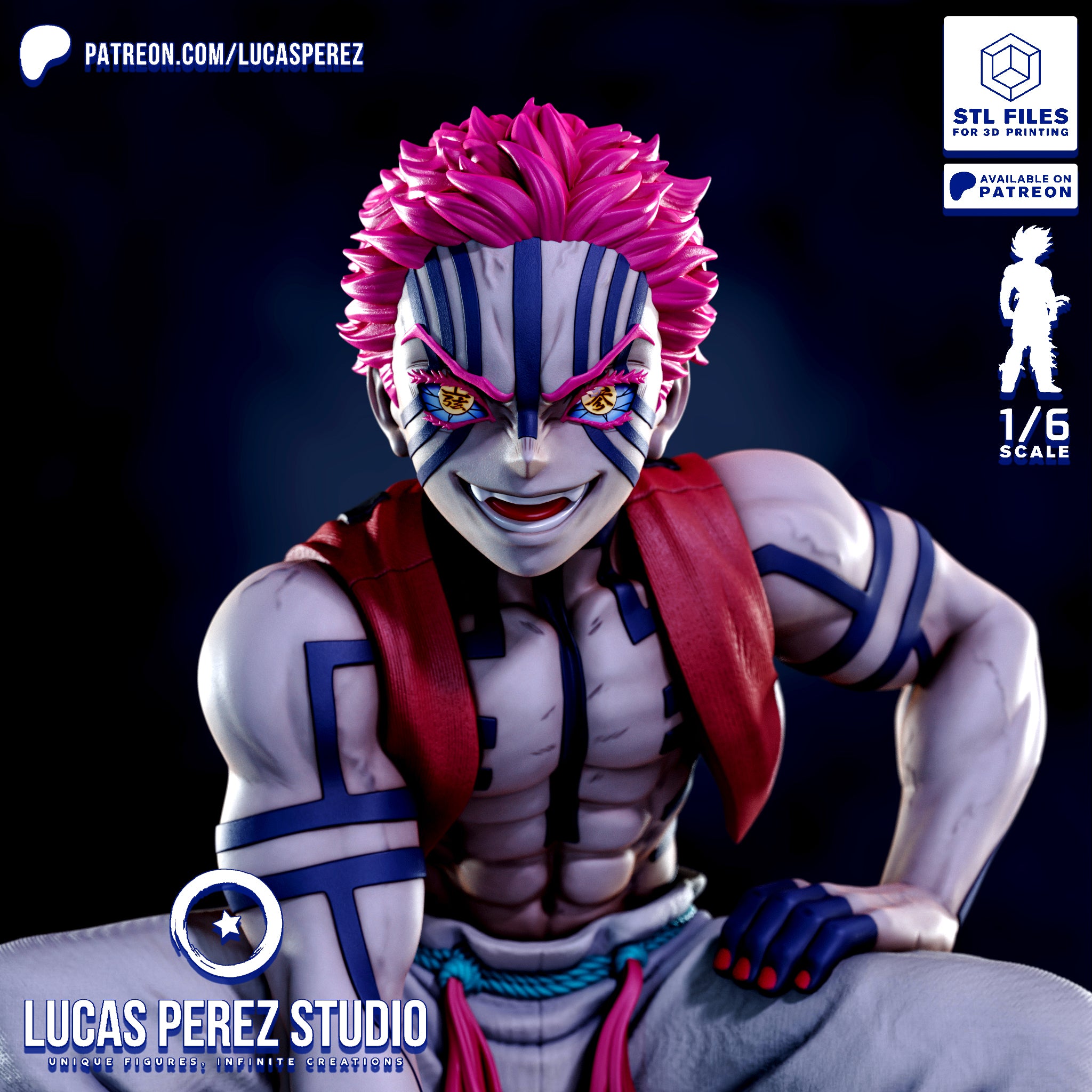 The Unyielding Demon | Maximum Detailed 12K 3D printed figure