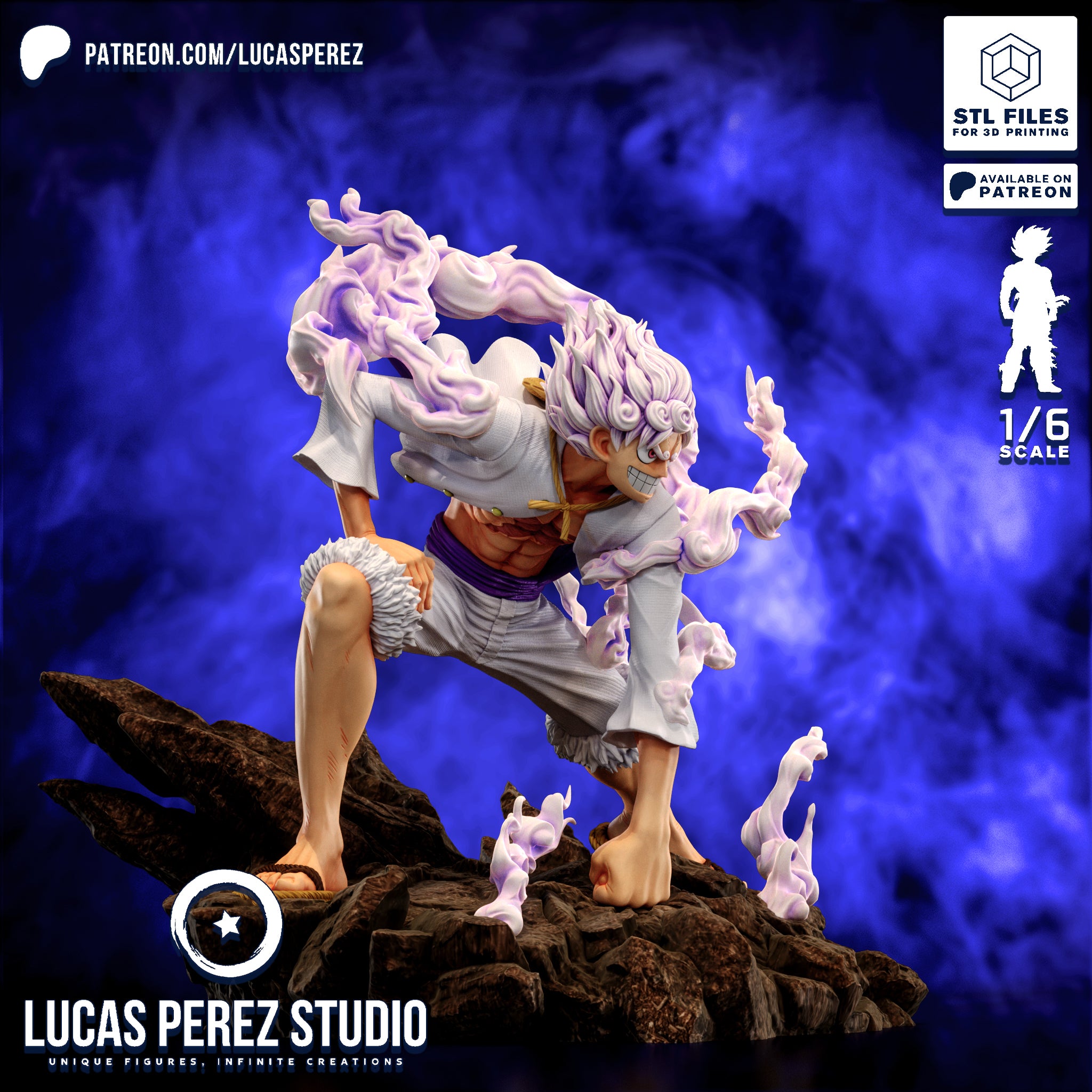 Warrior of Liberation | Maximum Detailed 12K 3D printed figure