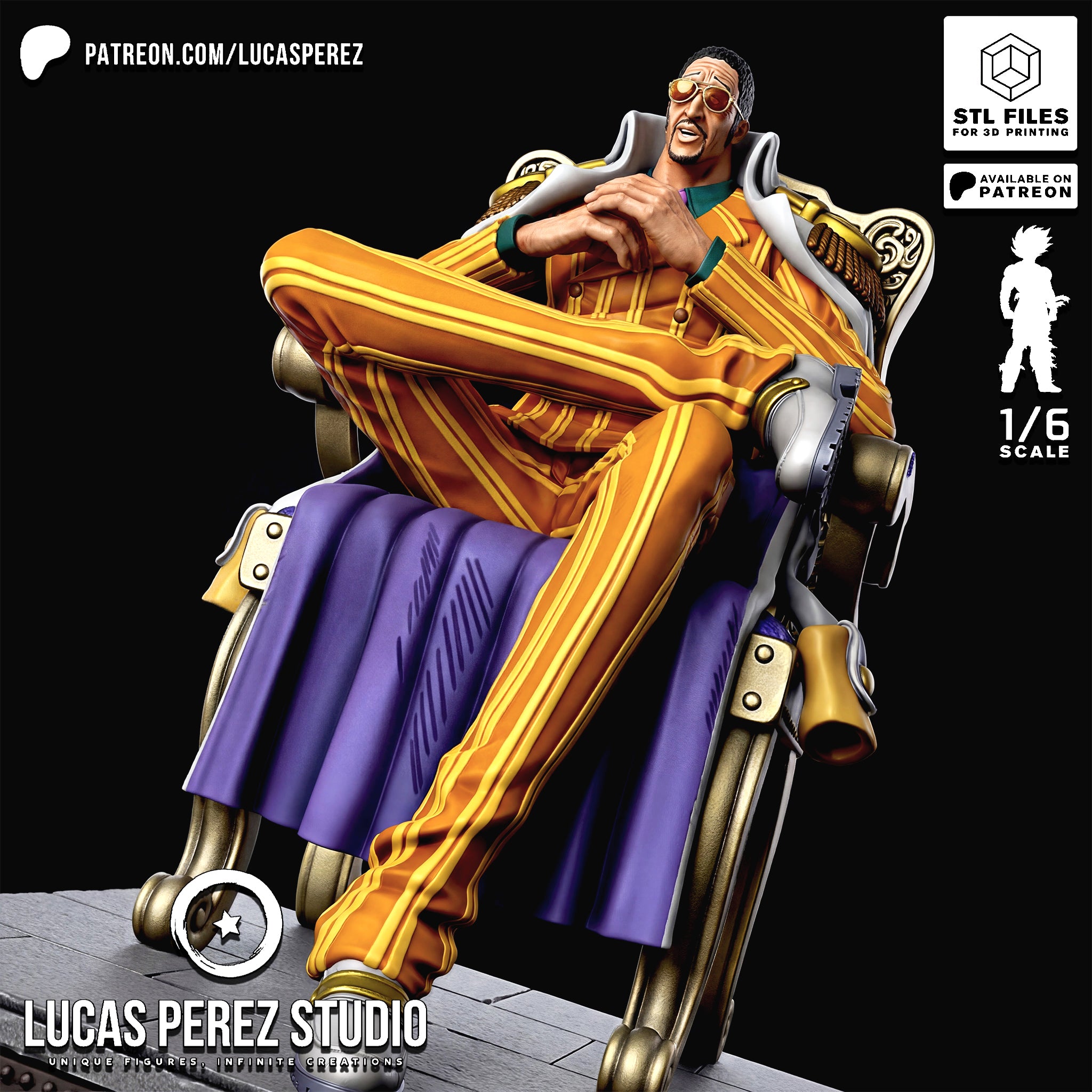 Admiral Kizaru Statue