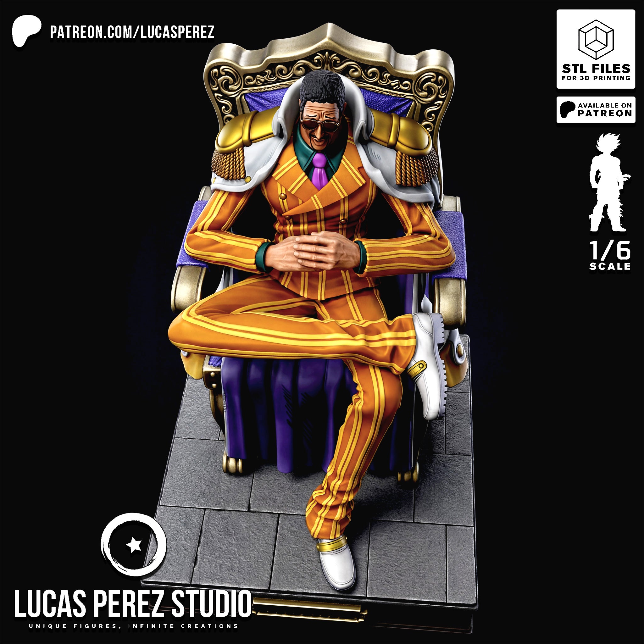 Admiral Kizaru Statue