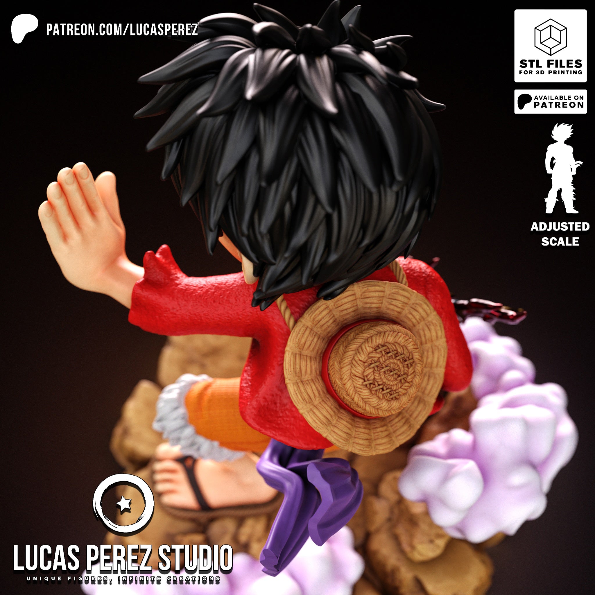 Tiny Pirate King | Maximum Detailed 12K 3D printed figure