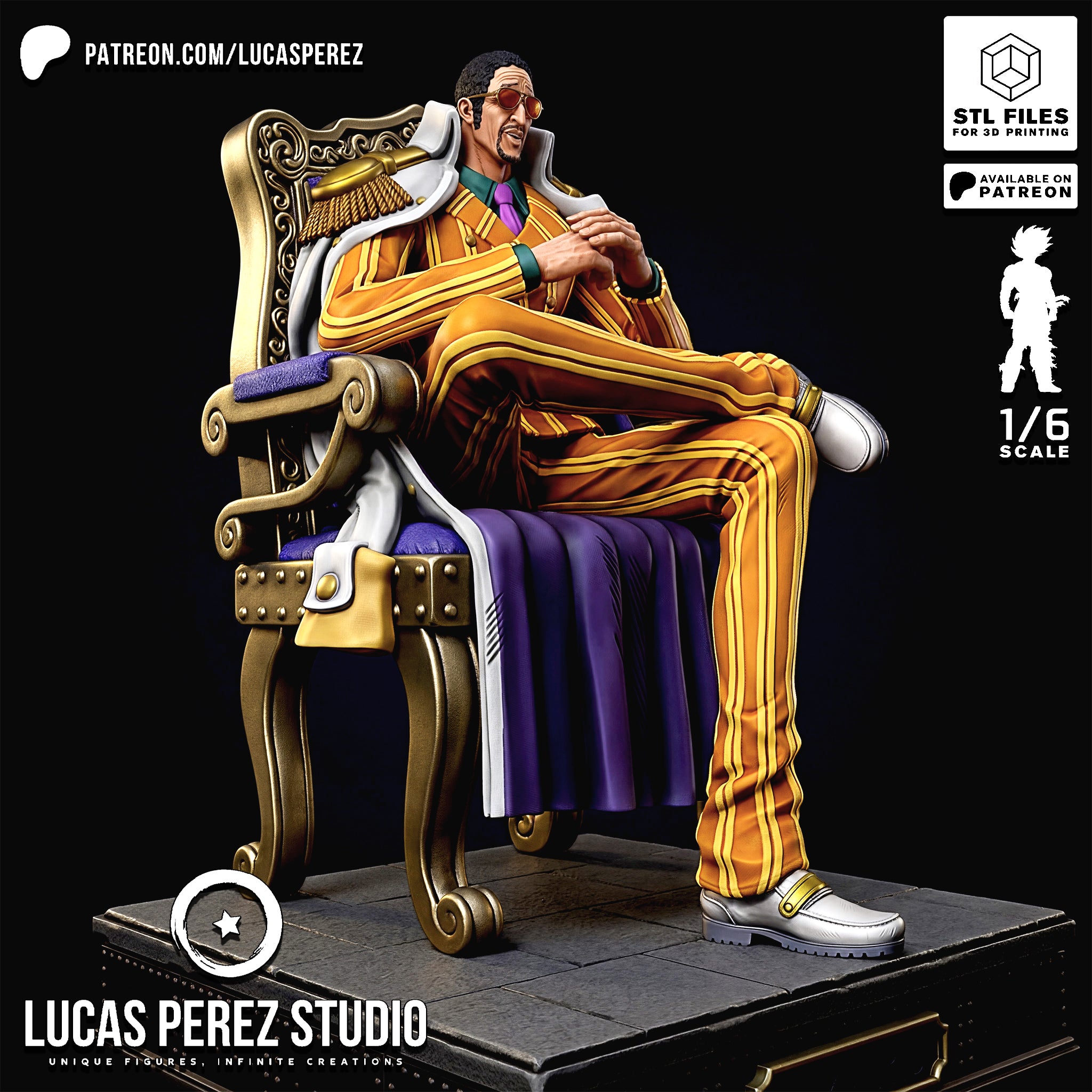 Admiral Kizaru Statue