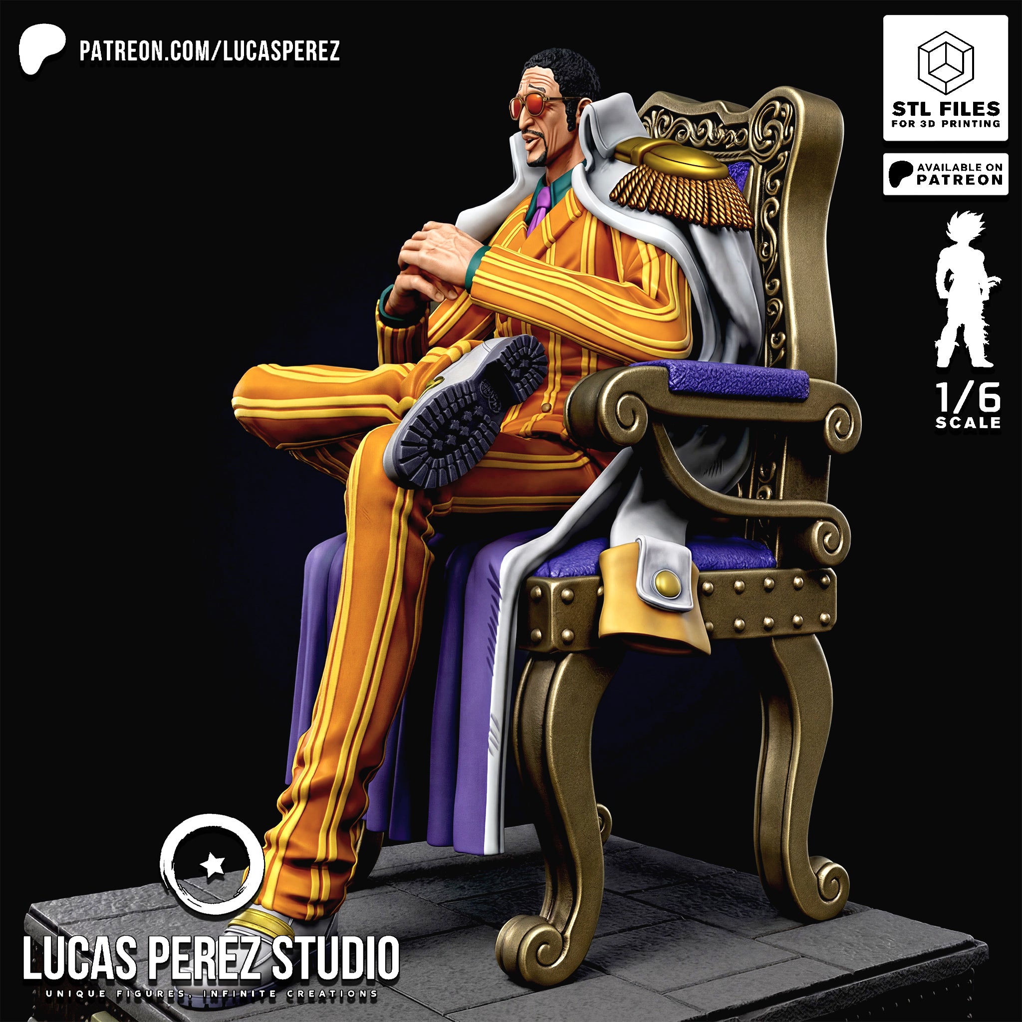 Admiral Kizaru Statue