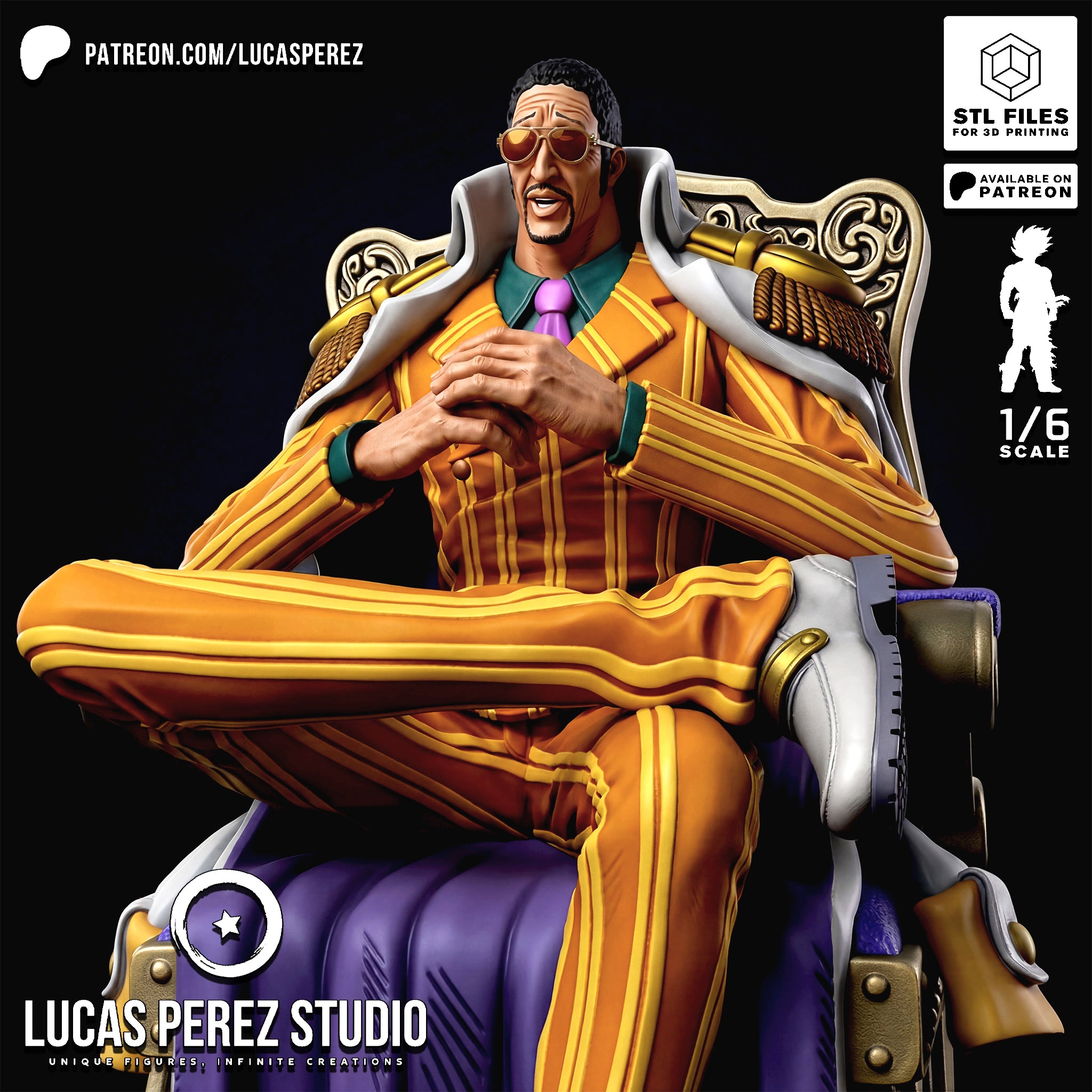 Admiral Kizaru Statue