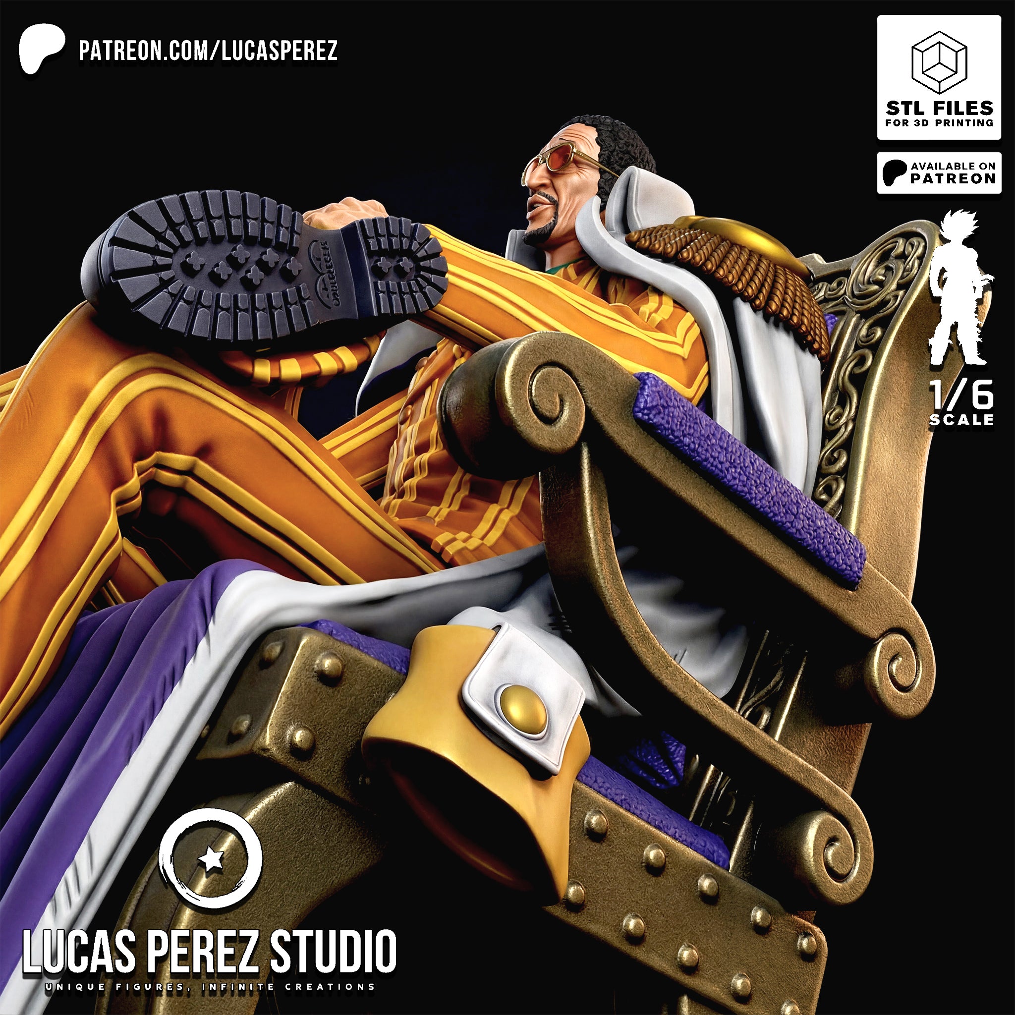 Admiral Kizaru Statue