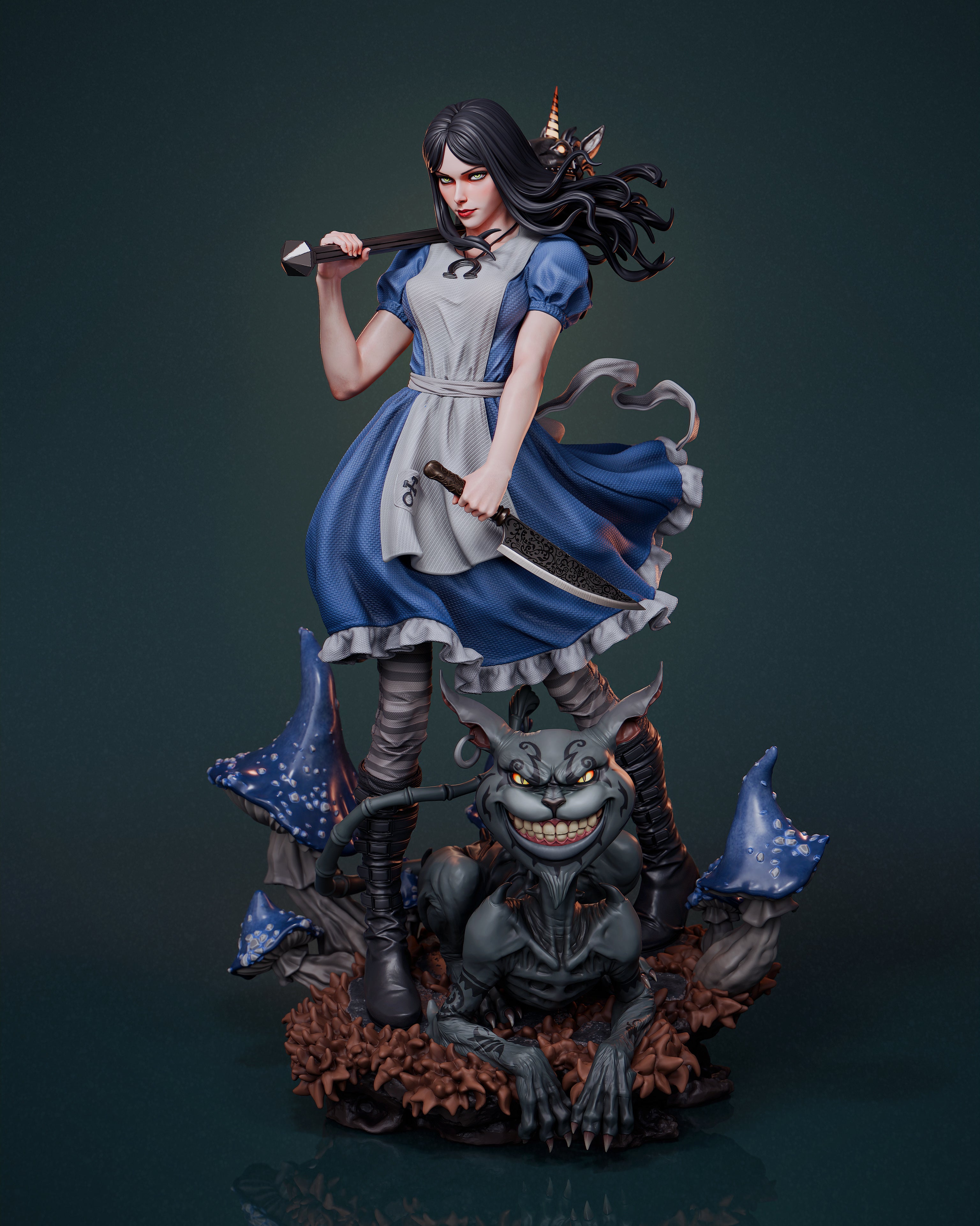 Alice Statue