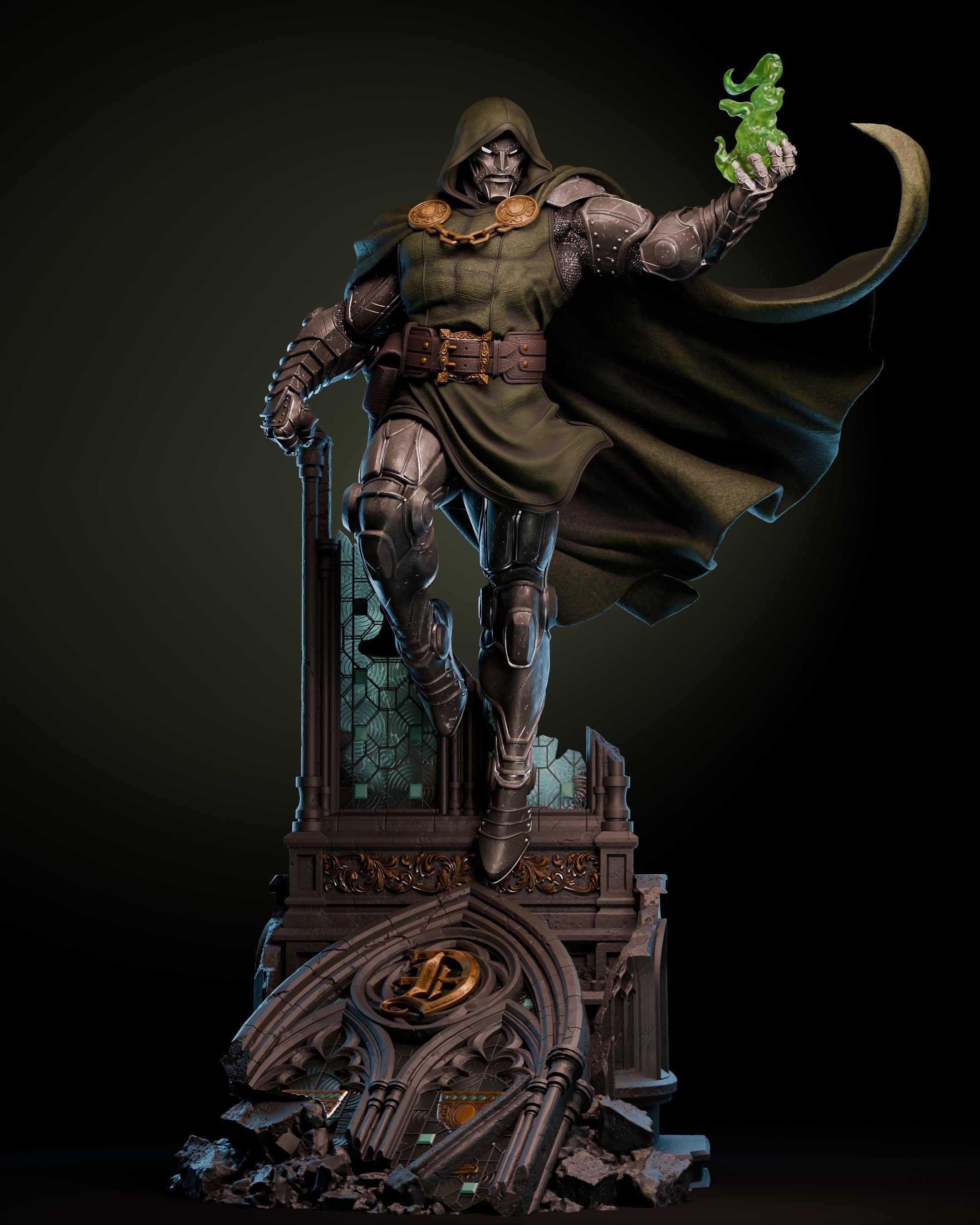 The Iron Monarch Statue