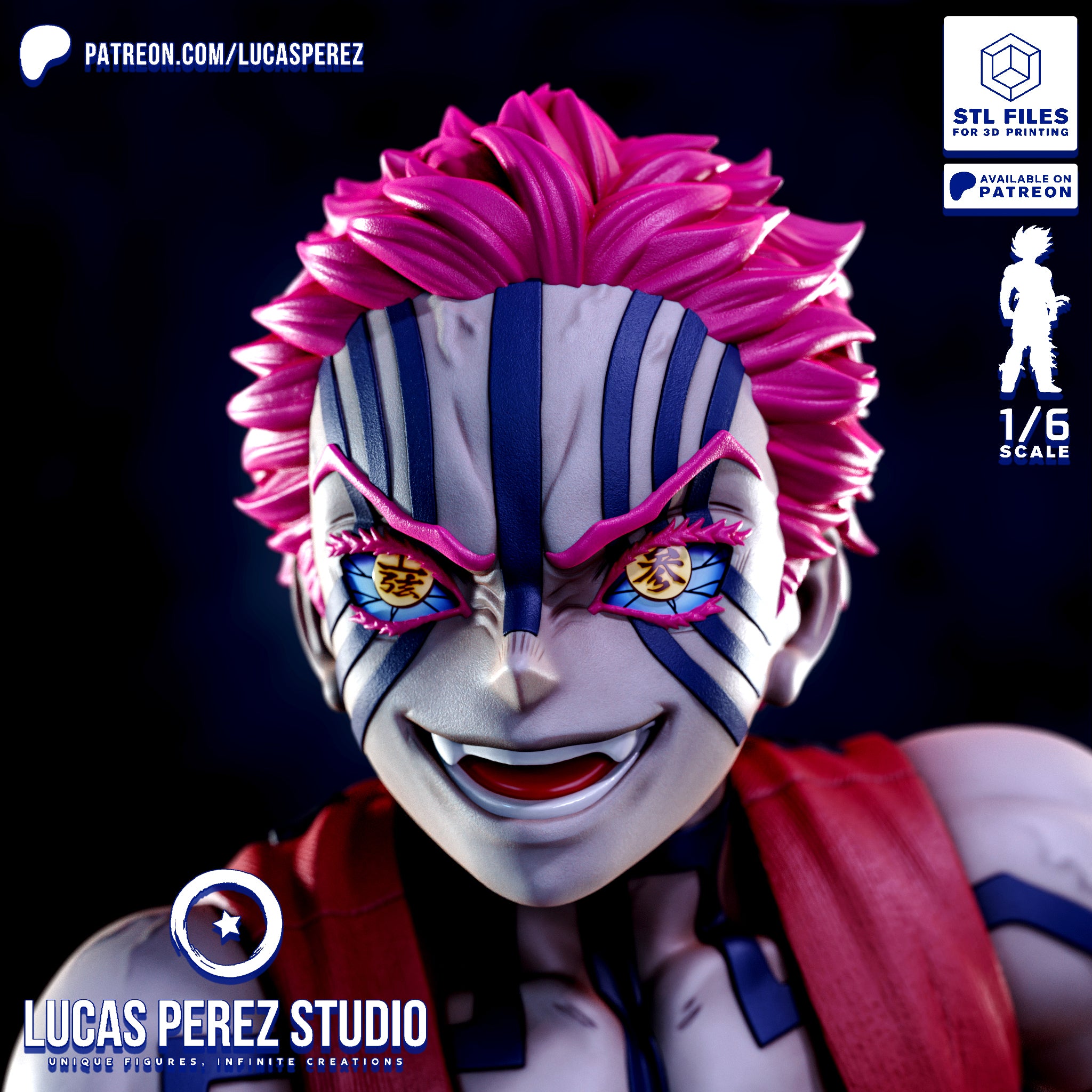 The Unyielding Demon | Maximum Detailed 12K 3D printed figure