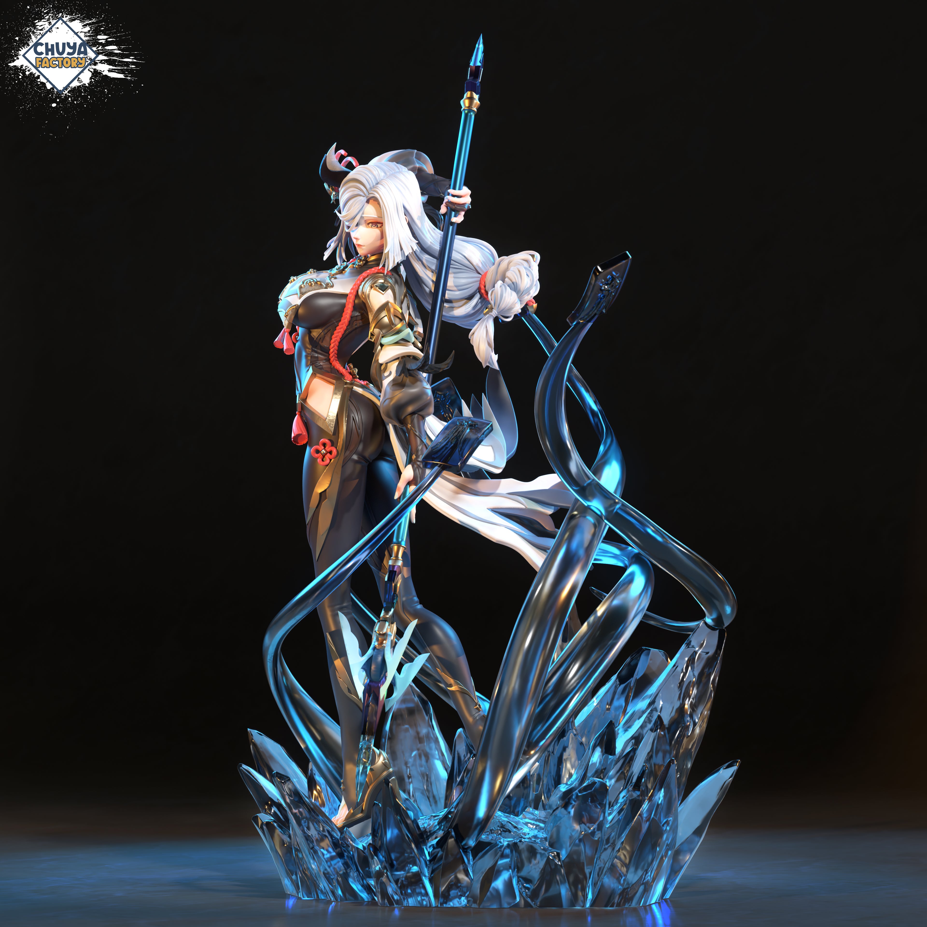 The Cryo Lancer | Maximum Detailed 12K 3D printed figure