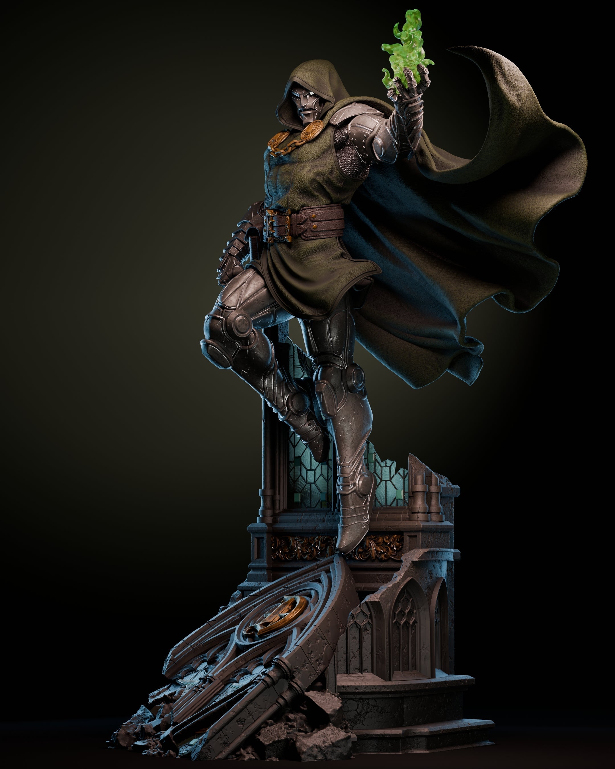 The Iron Monarch Statue