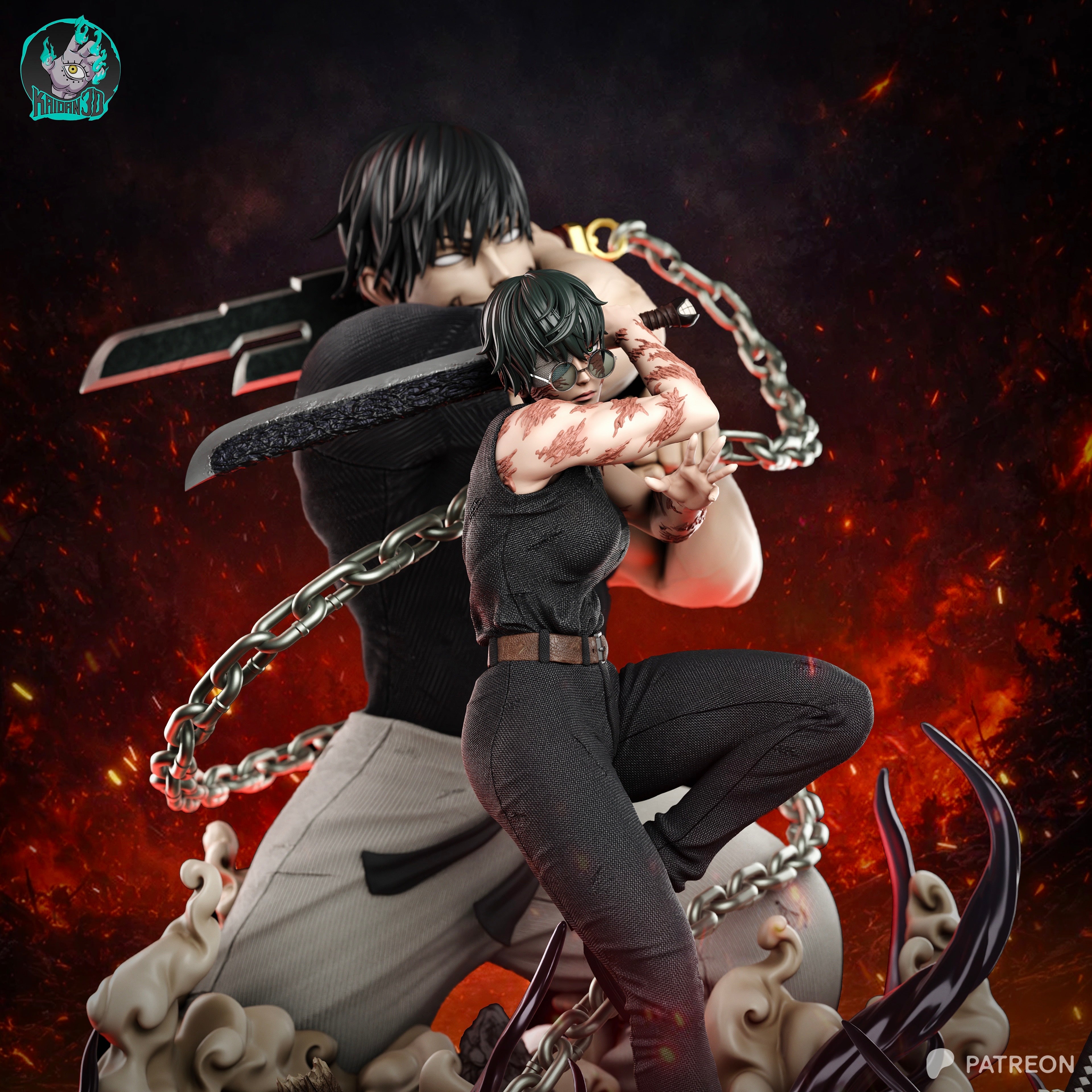 The Clan Outcasts | Maximum Detailed 12K 3D printed figure