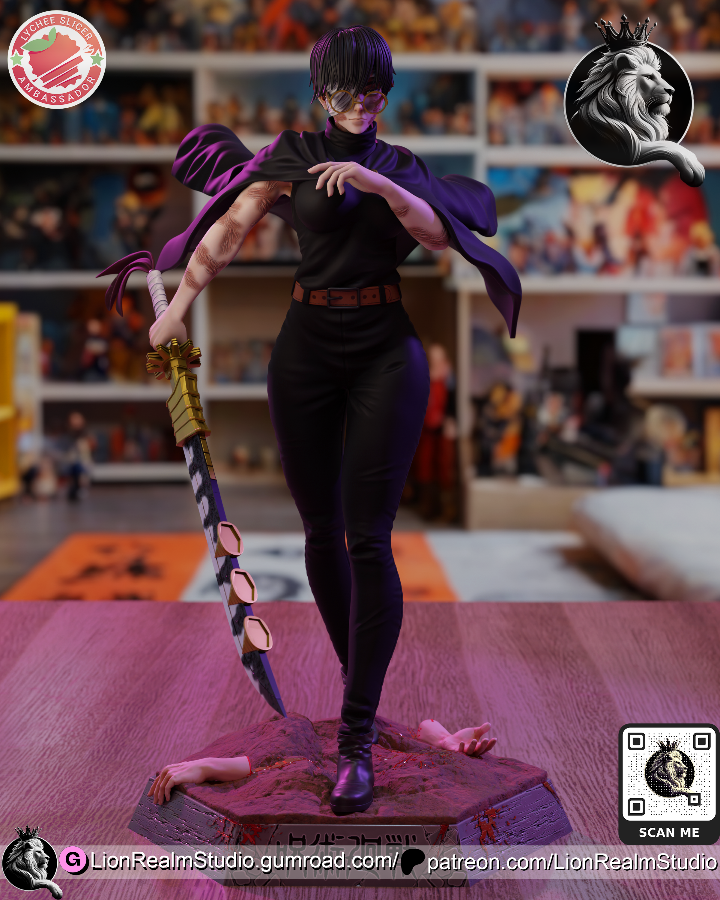 The Clan Outcast | Maximum Detailed 12K 3D printed figure