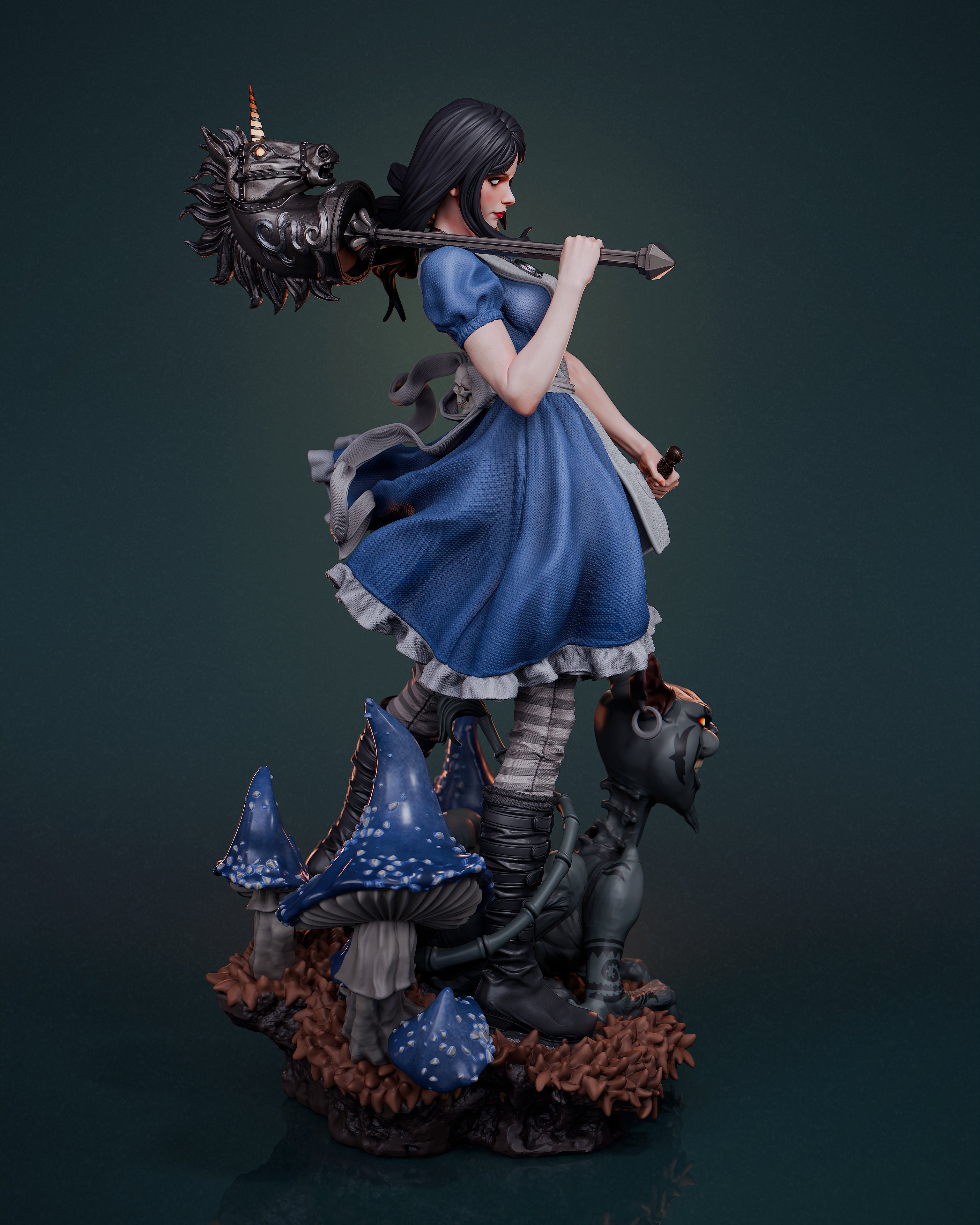 Alice Statue