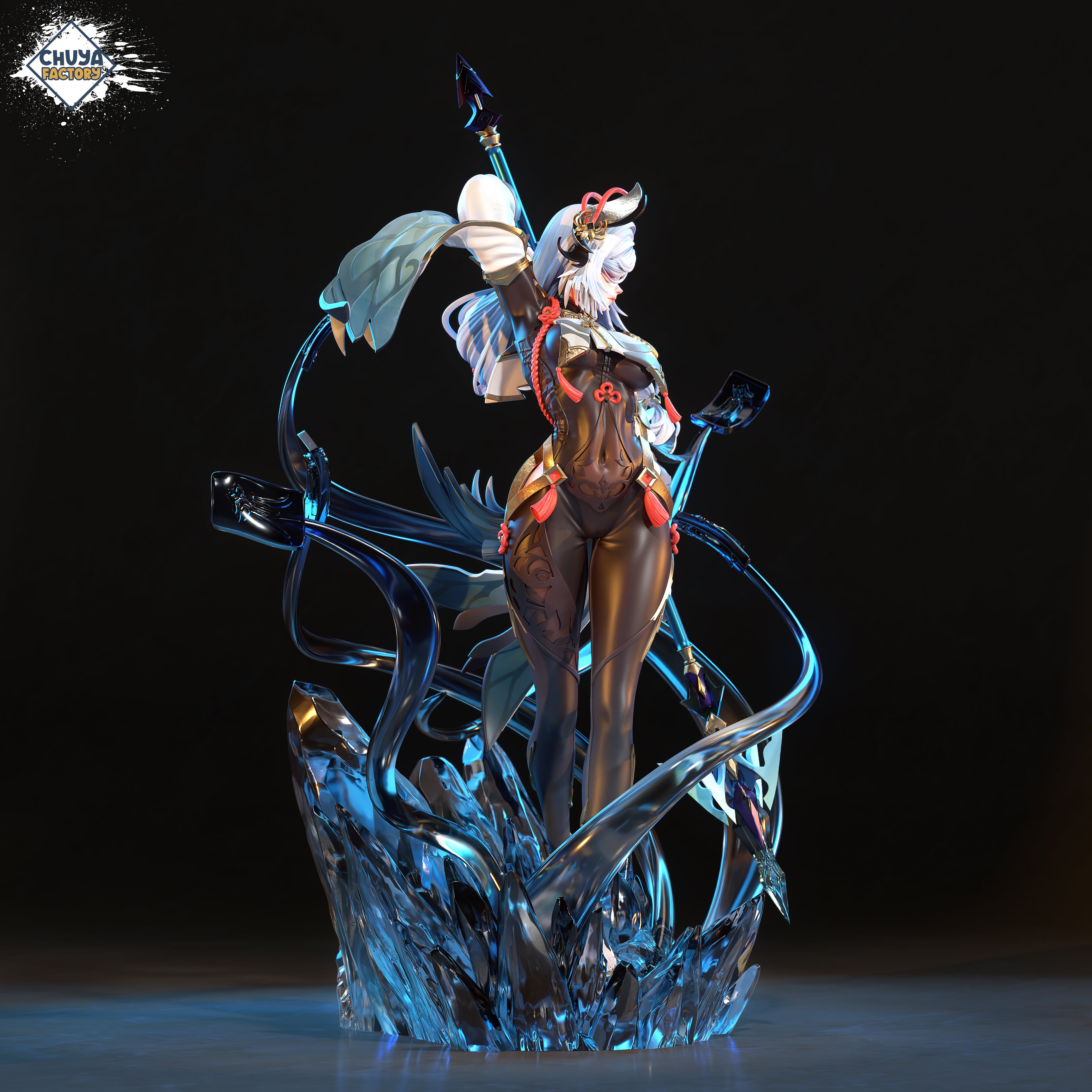 The Cryo Lancer | Maximum Detailed 12K 3D printed figure