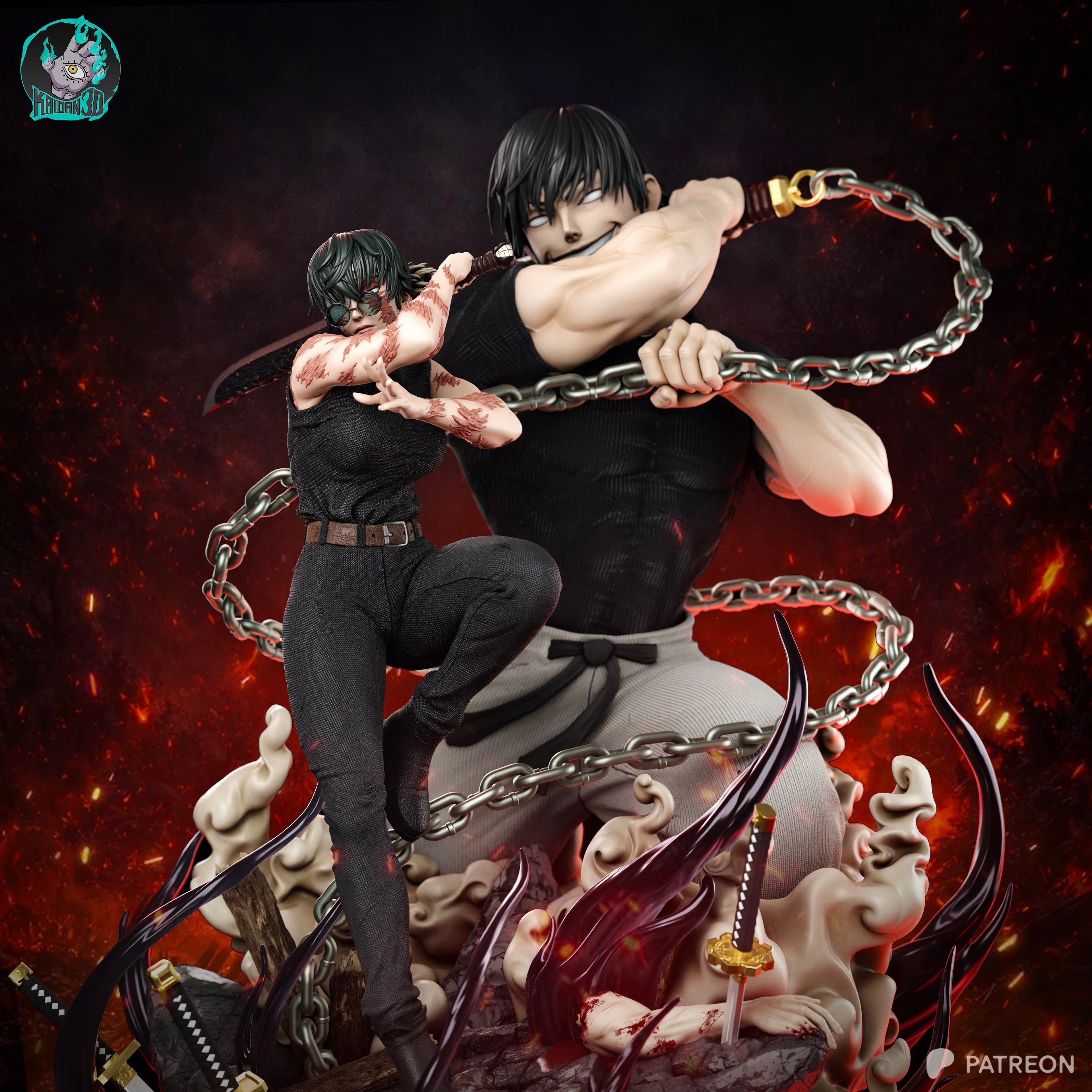 The Clan Outcasts | Maximum Detailed 12K 3D printed figure