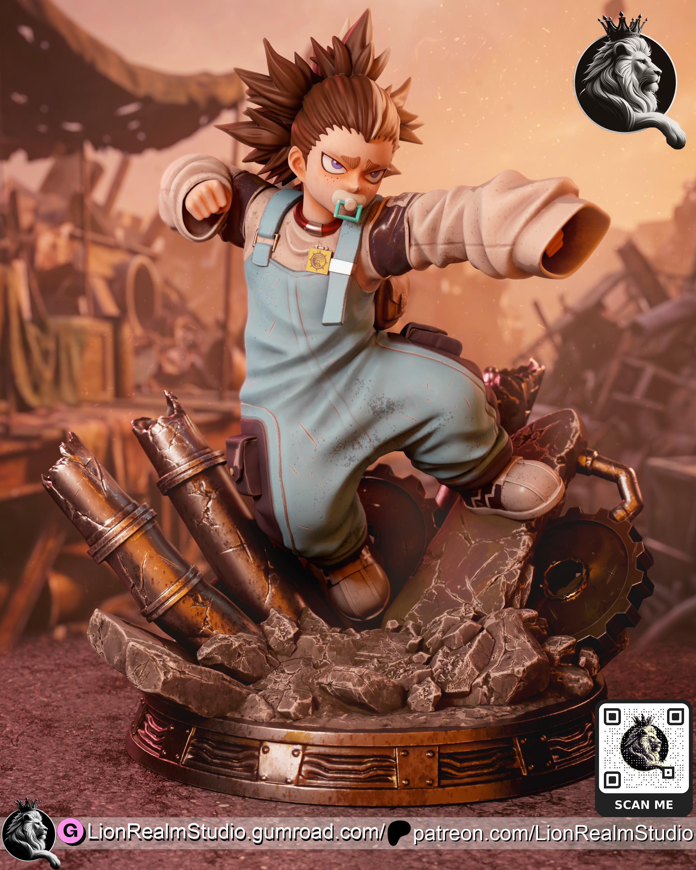 Dear Santa Statue
