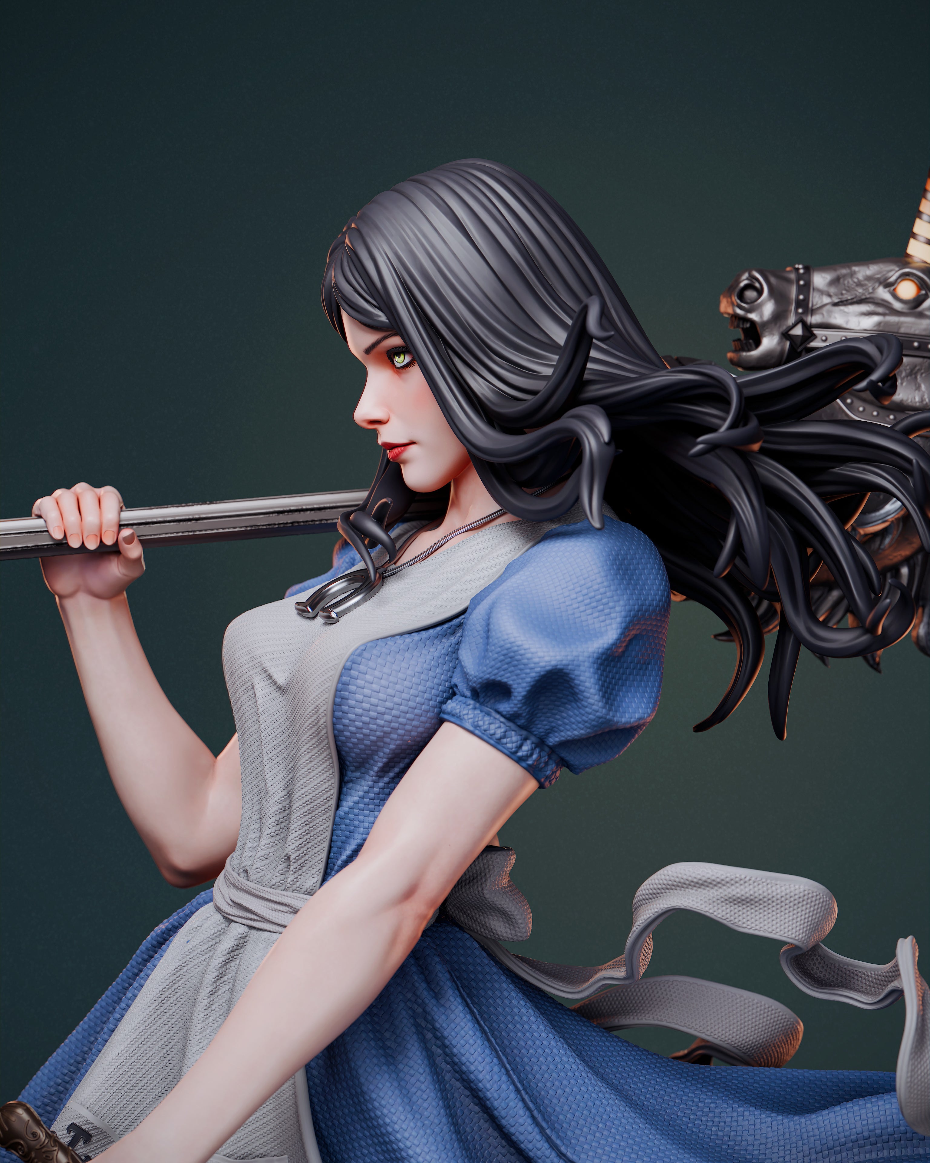 Alice Statue