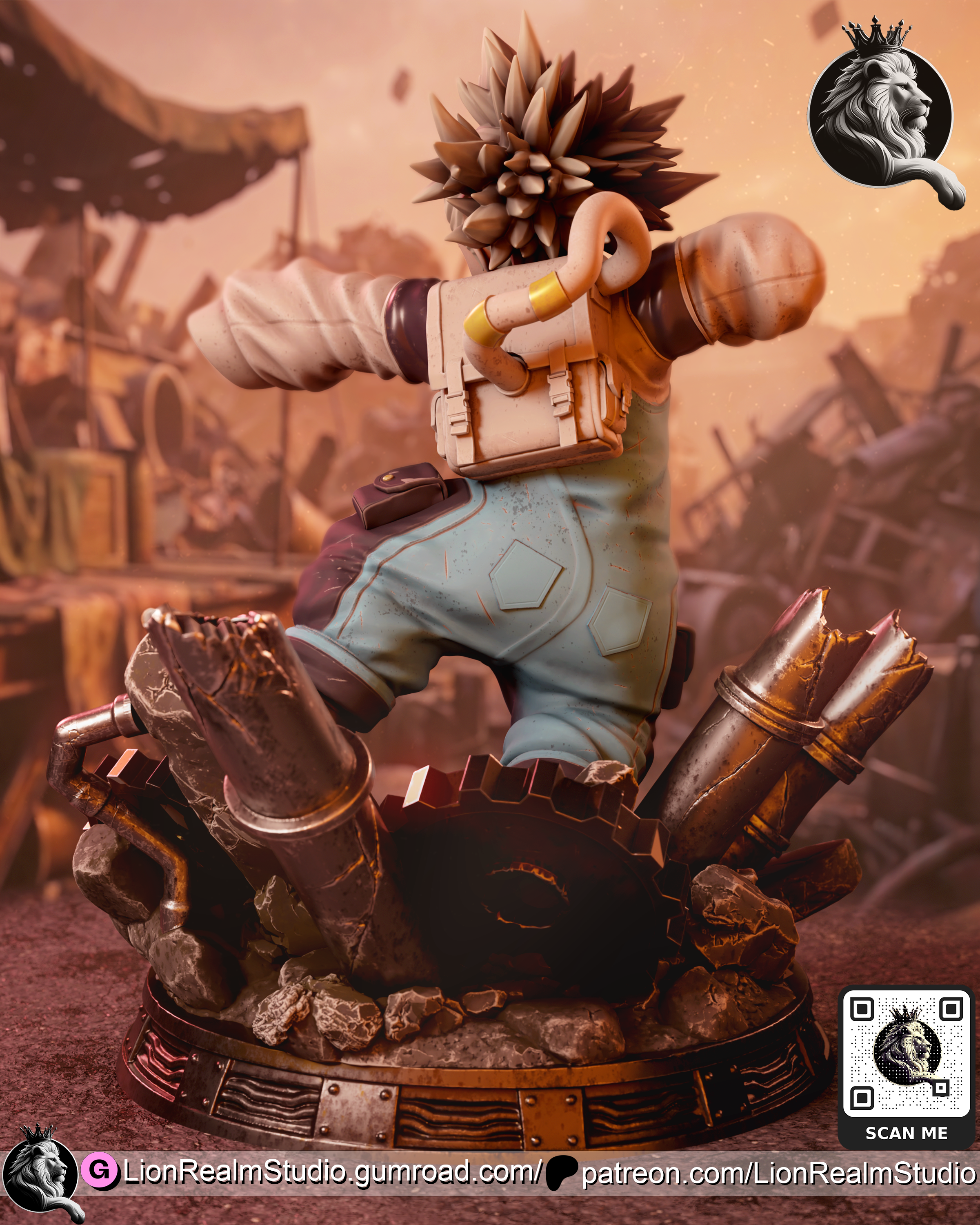 Dear Santa Statue