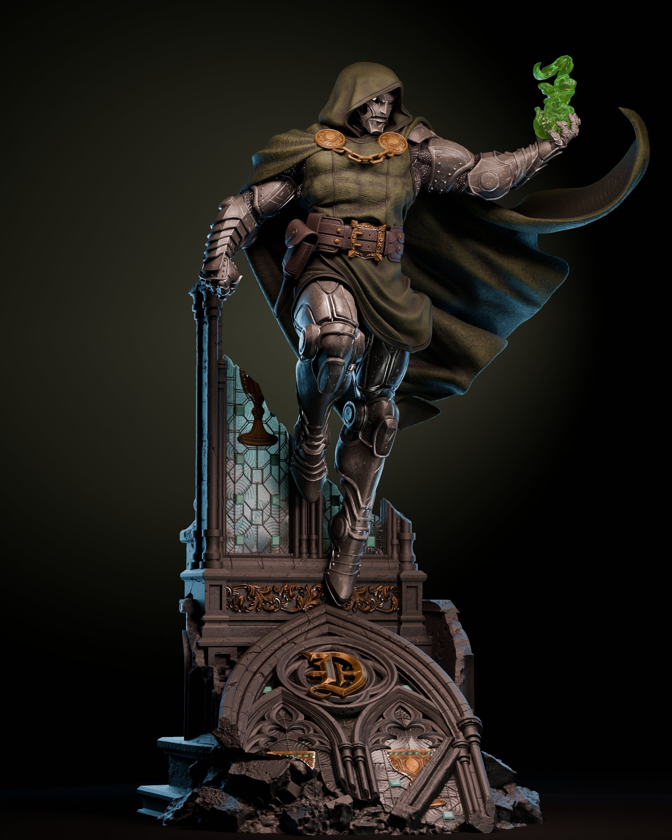 The Iron Monarch Statue