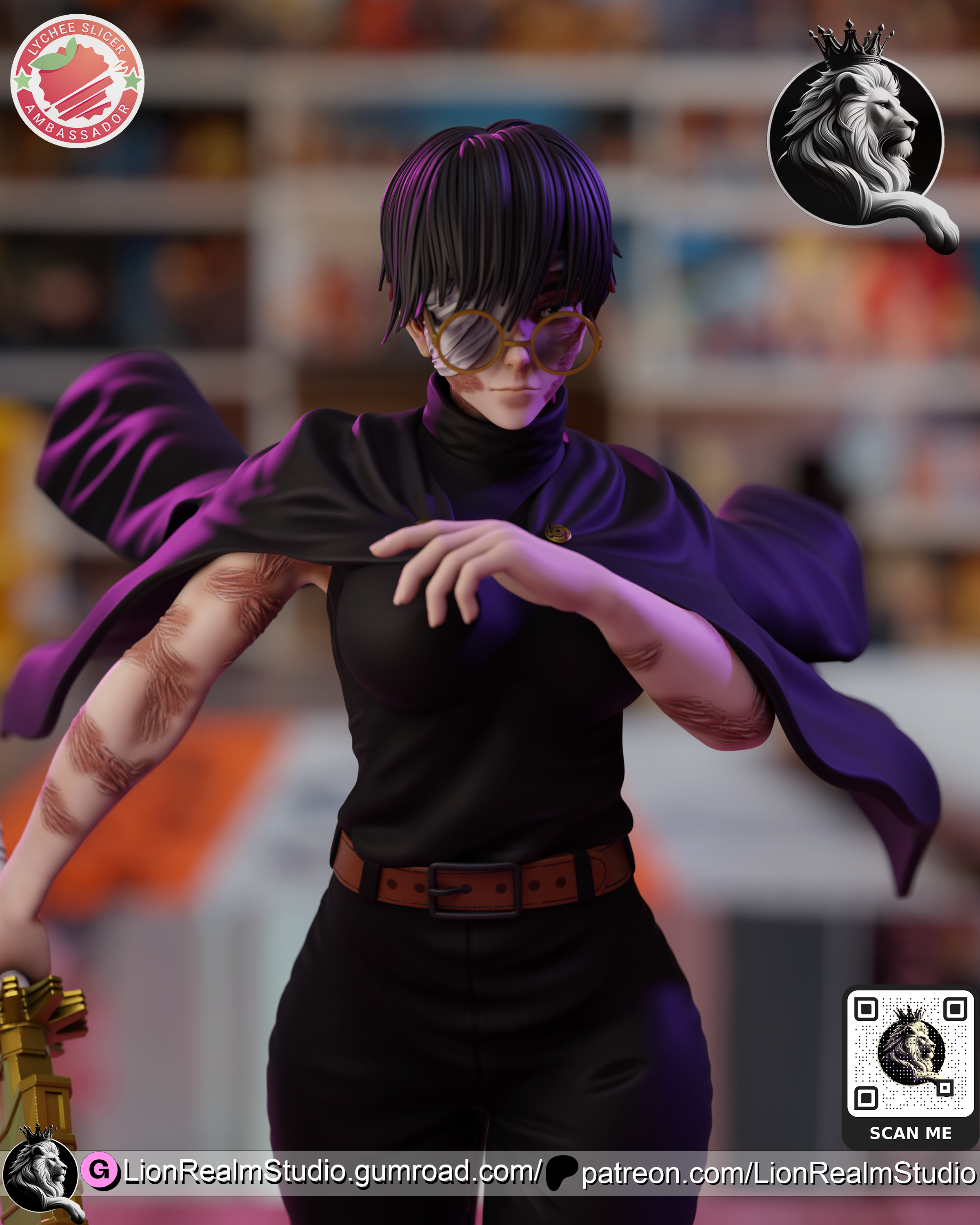 The Clan Outcast | Maximum Detailed 12K 3D printed figure