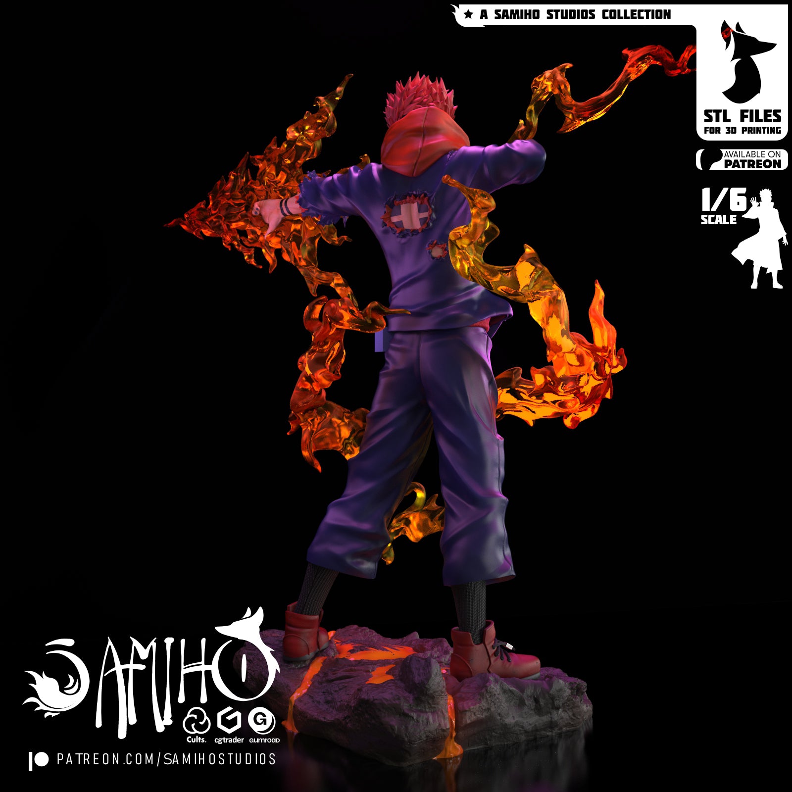 King of Curses | Maximum Detailed 12K 3D printed figure