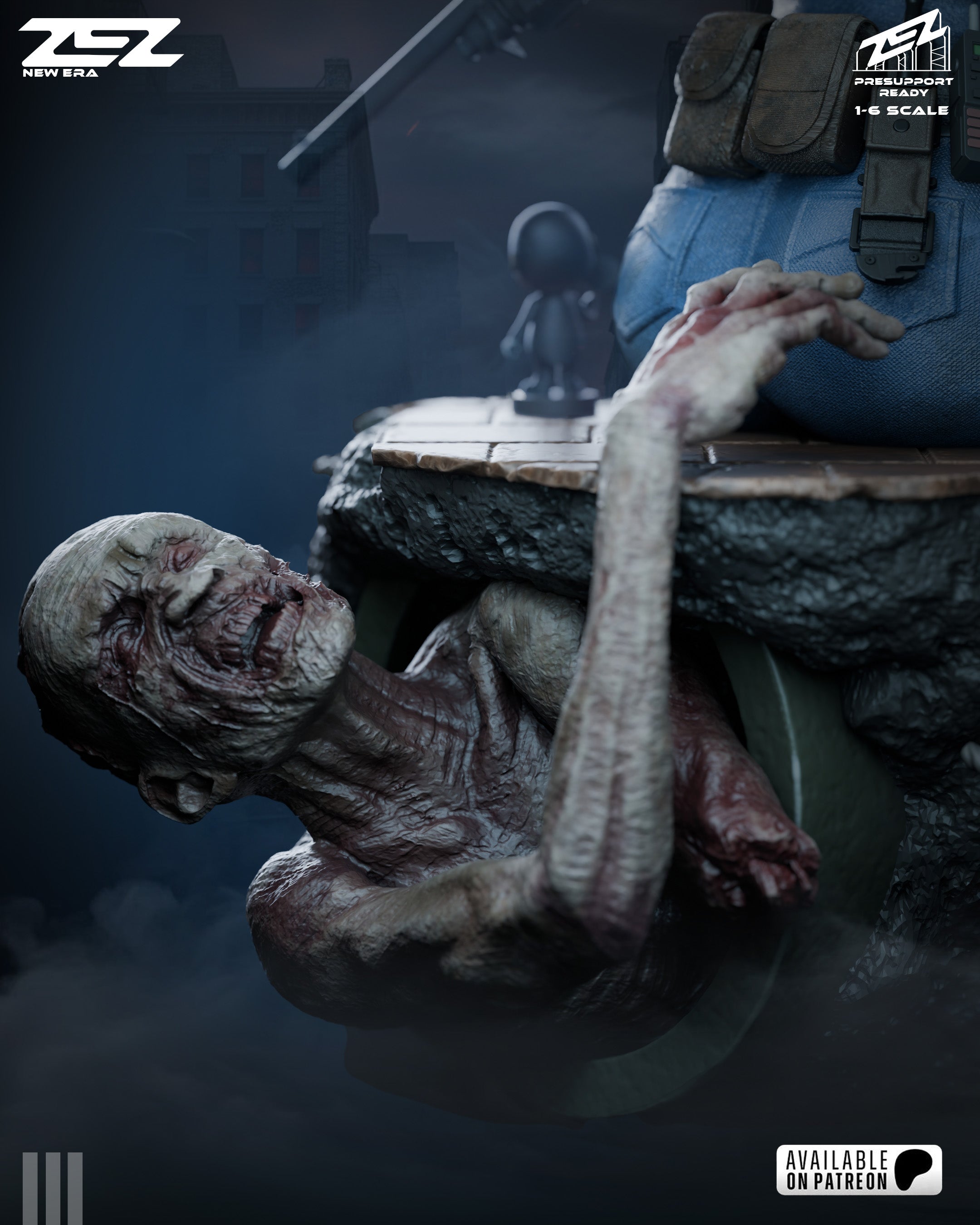 The Relentless Operative | Maximum Detailed 12K 3D printed figure