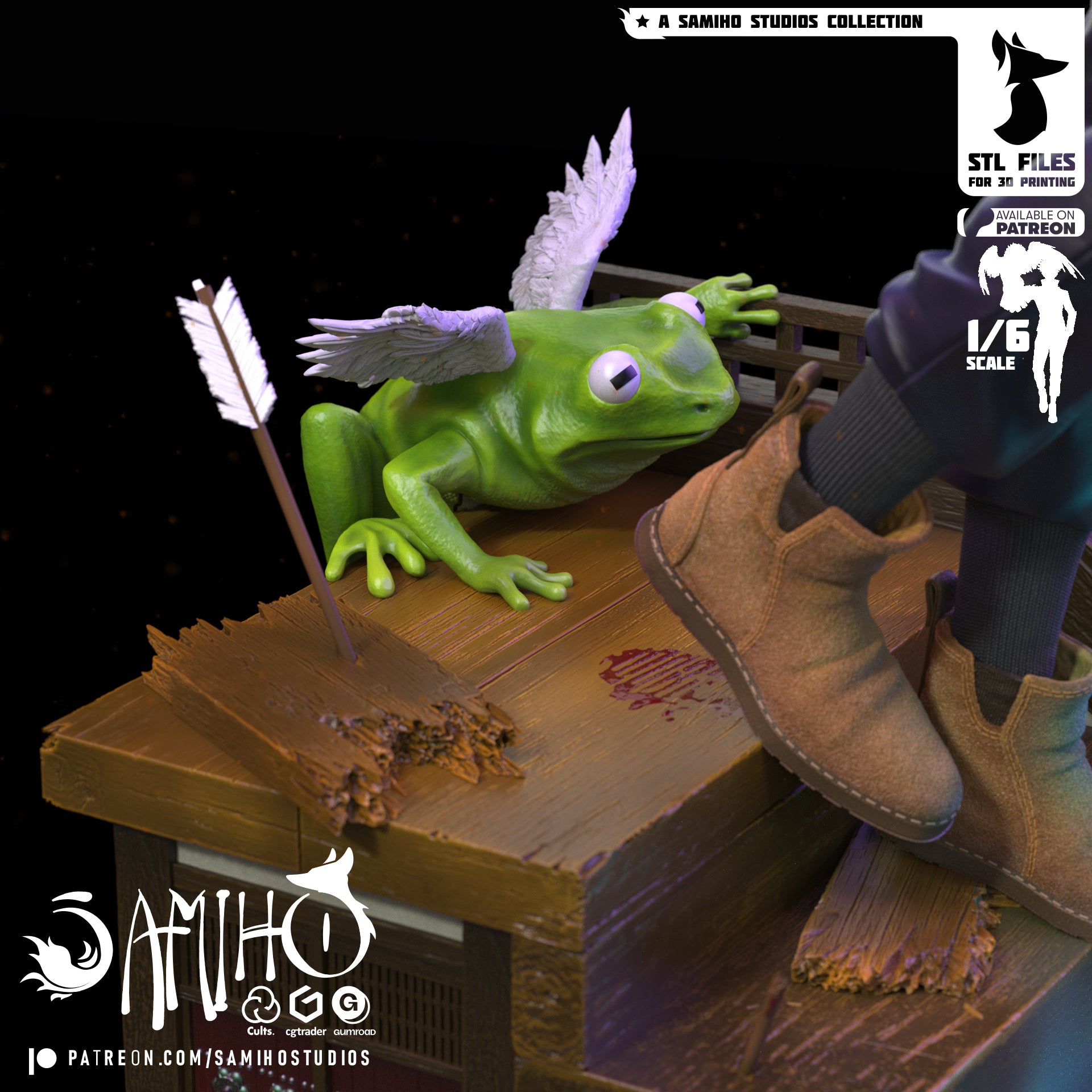 The Ten Shadows | Maximum Detailed 12K 3D printed figure