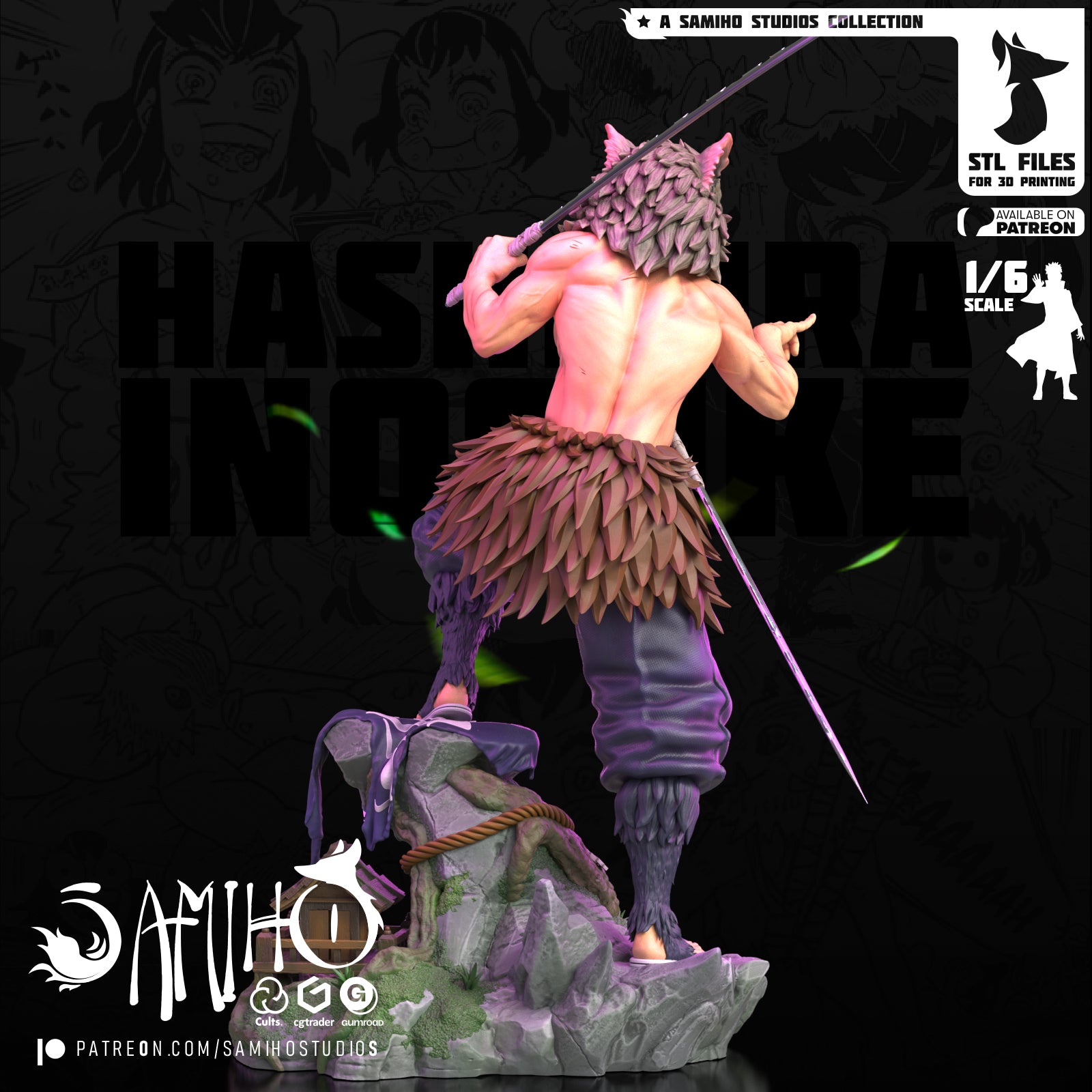 The Beast Within | Maximum Detailed 12K 3D Printed Figure