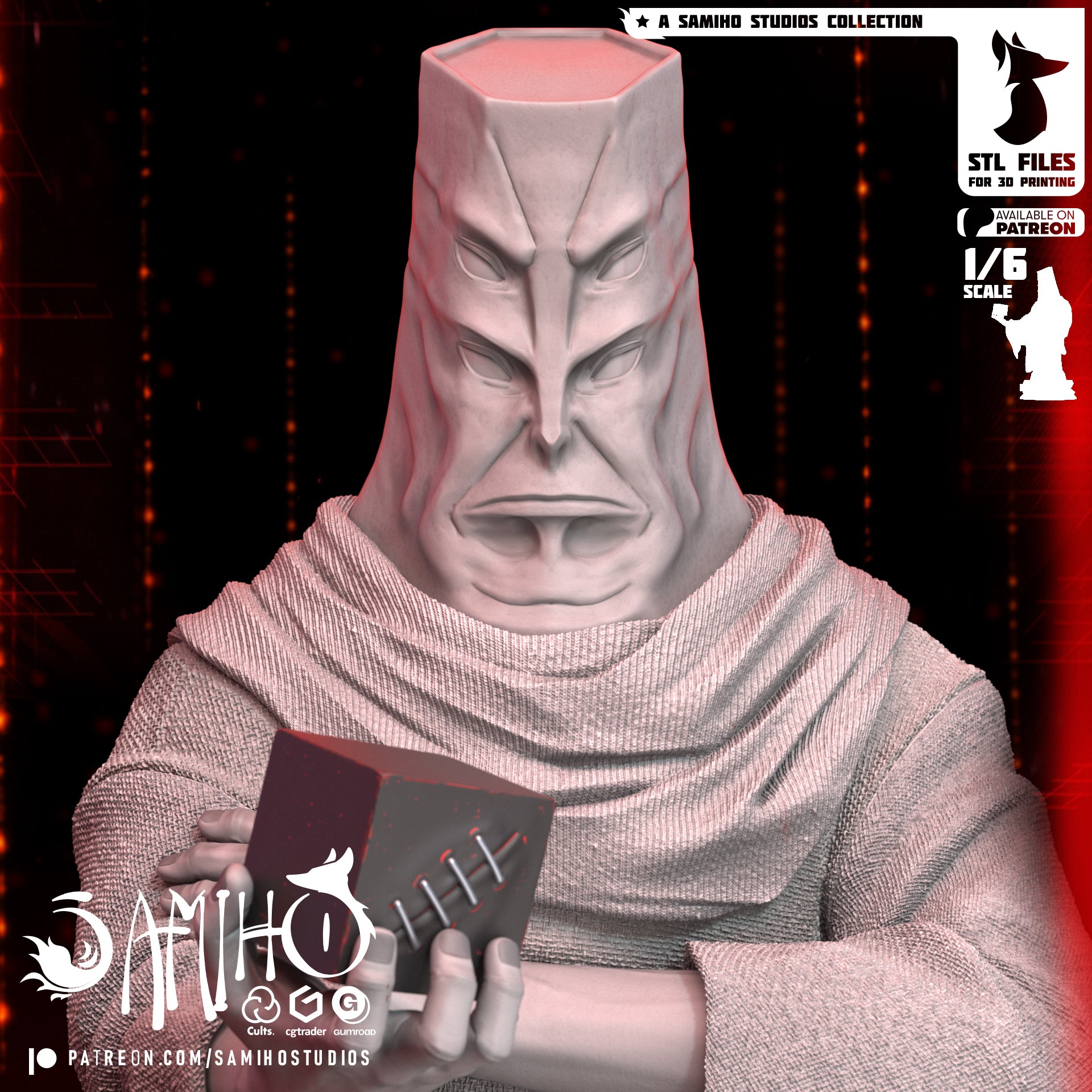 The Immortal Barrier | Maximum Detailed 12K 3D printed figure