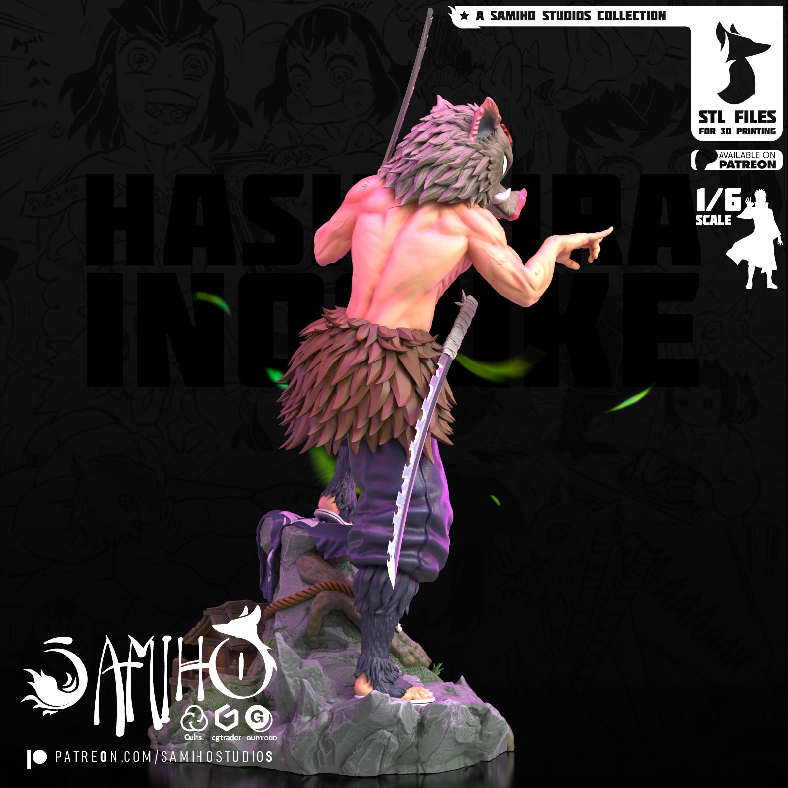 The Beast Within | Maximum Detailed 12K 3D Printed Figure