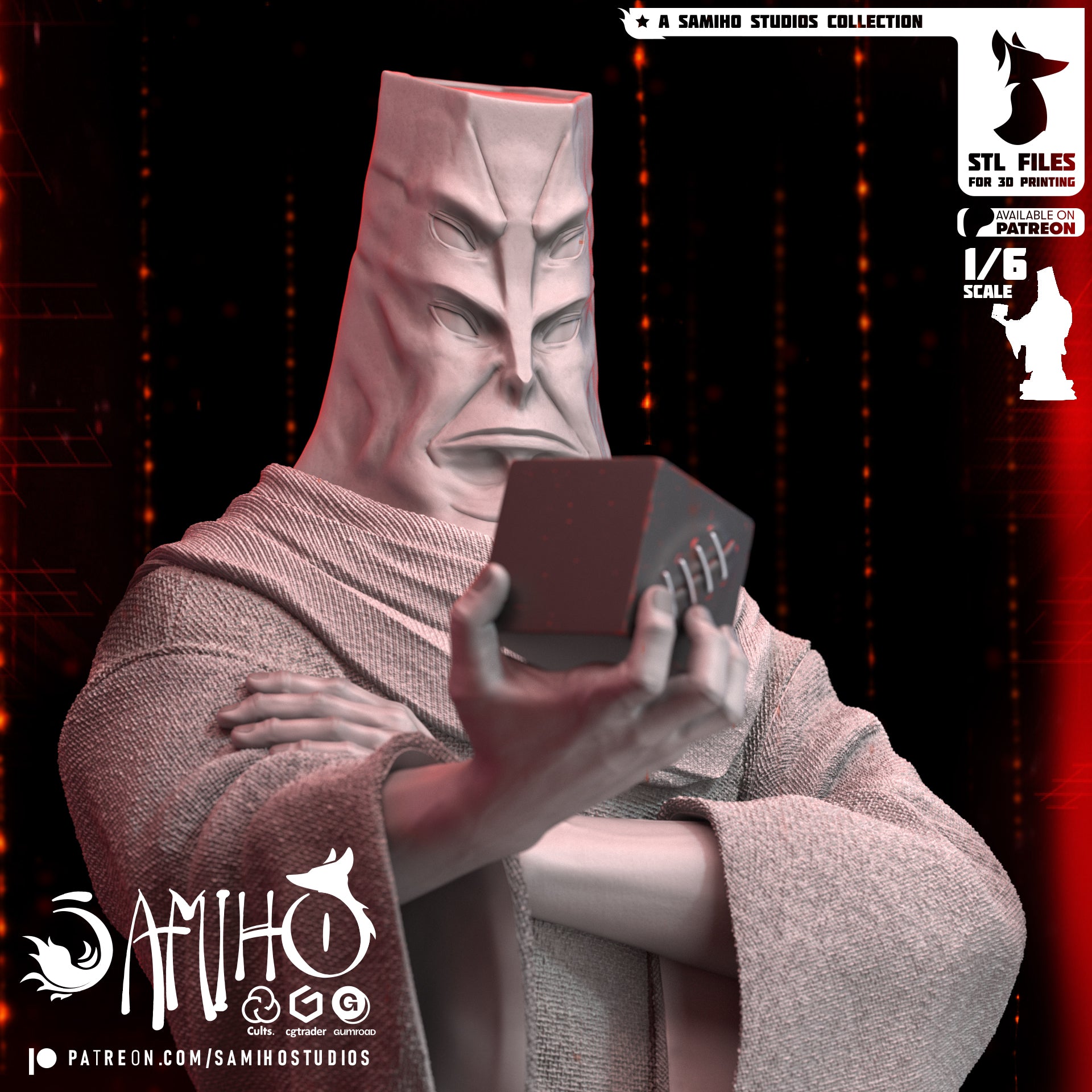 The Immortal Barrier | Maximum Detailed 12K 3D printed figure