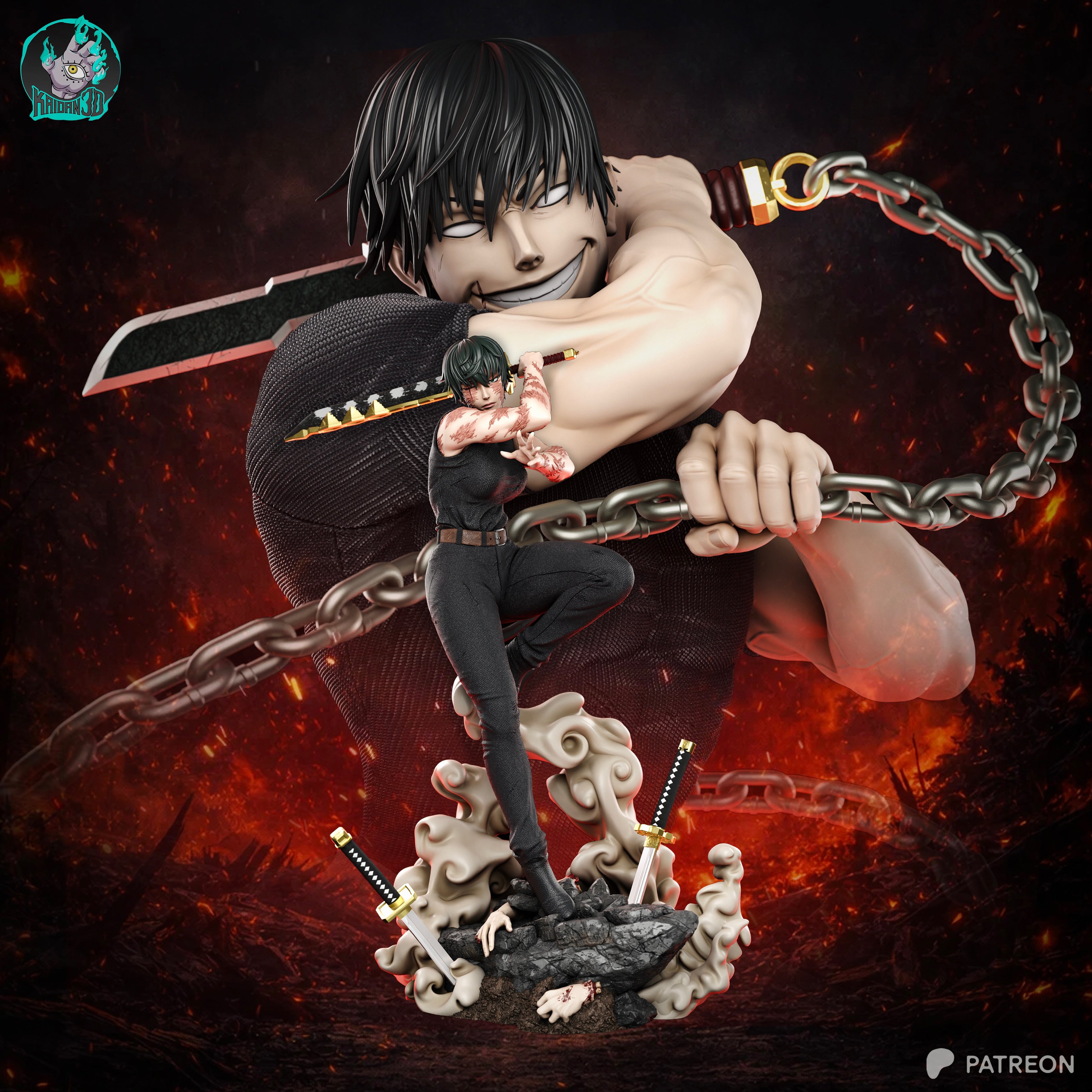 The Clan Outcasts | Maximum Detailed 12K 3D printed figure