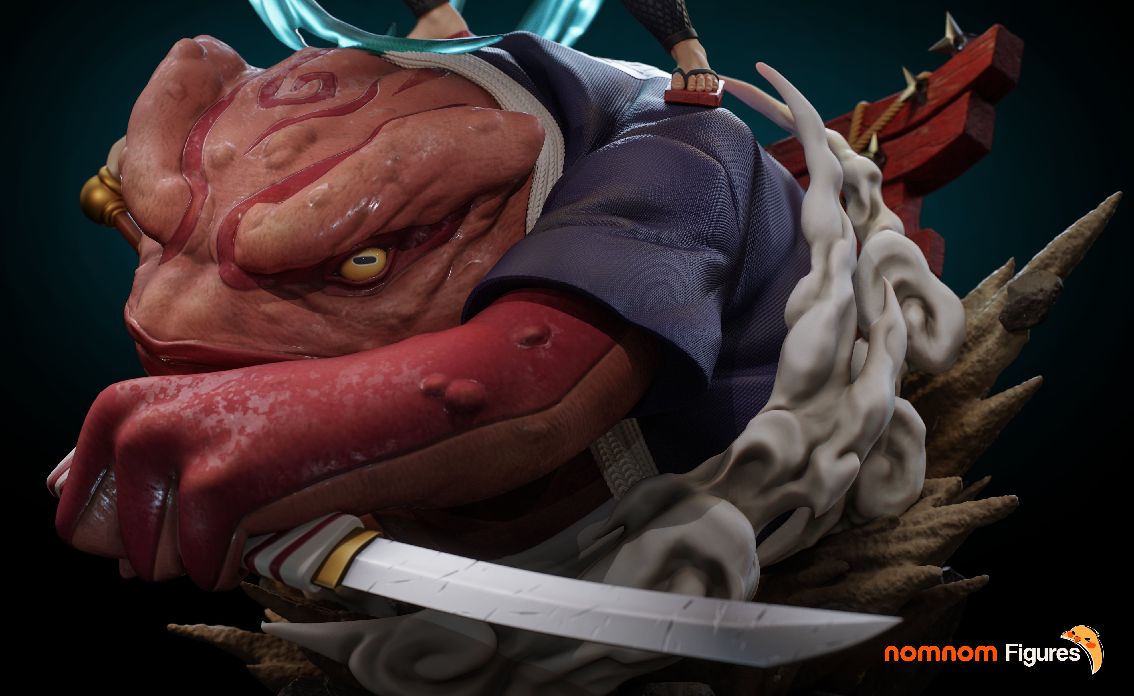 Jiraiya The Toad Sage Statue