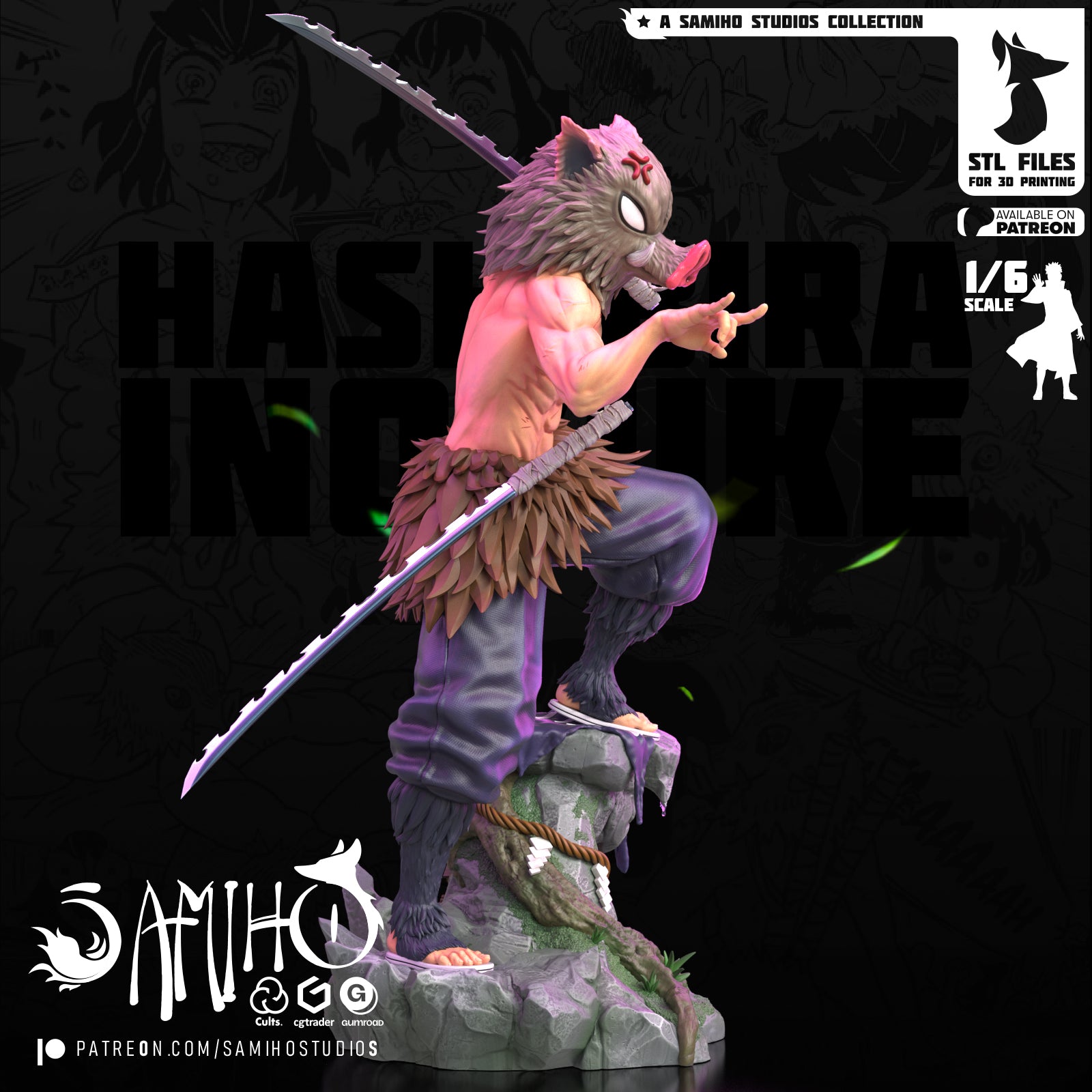 The Beast Within | Maximum Detailed 12K 3D Printed Figure